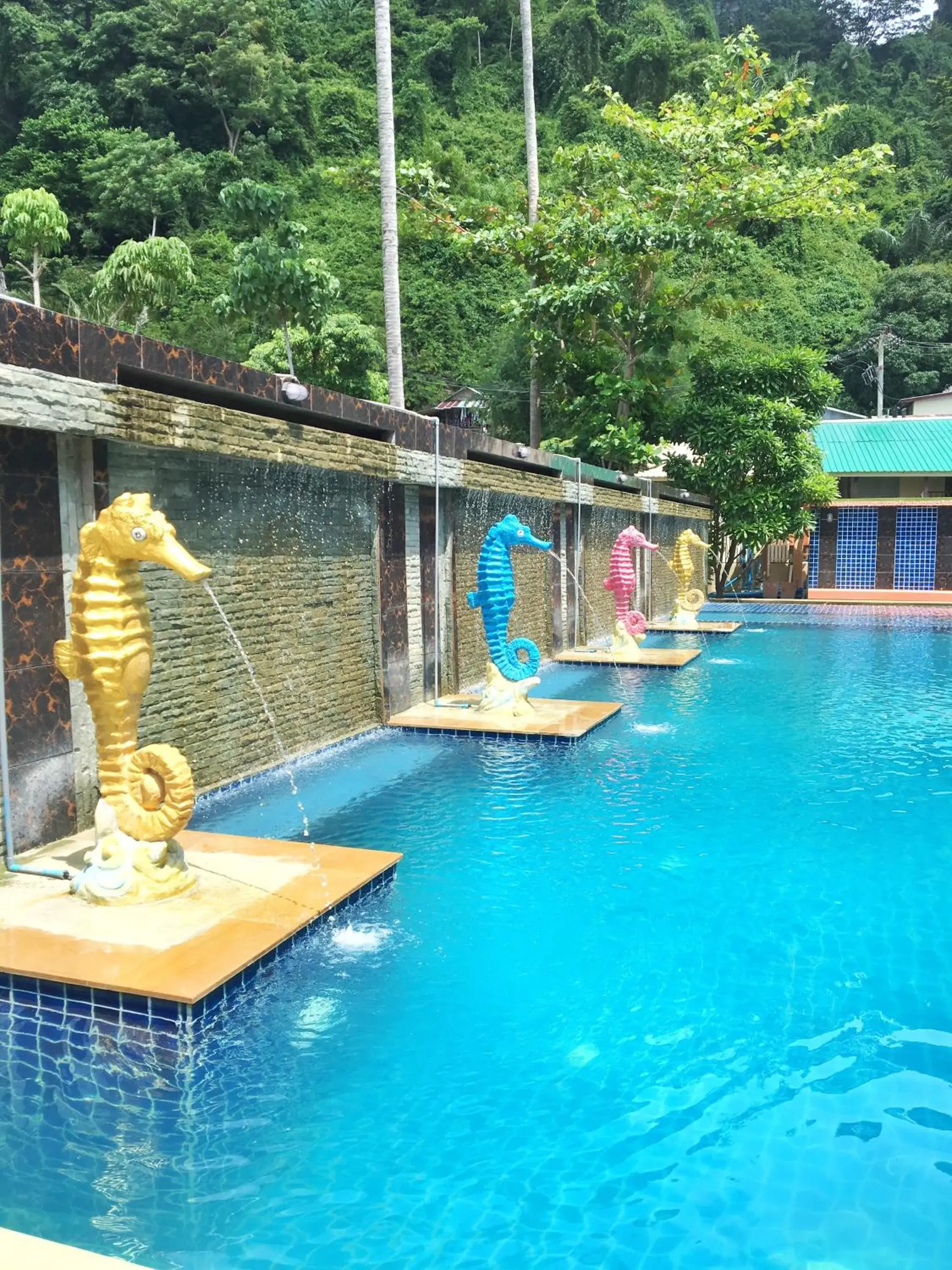 Swimming pool in Phi Phi Maiyada Resort Swimming pool in Phi Phi Maiyada Resort