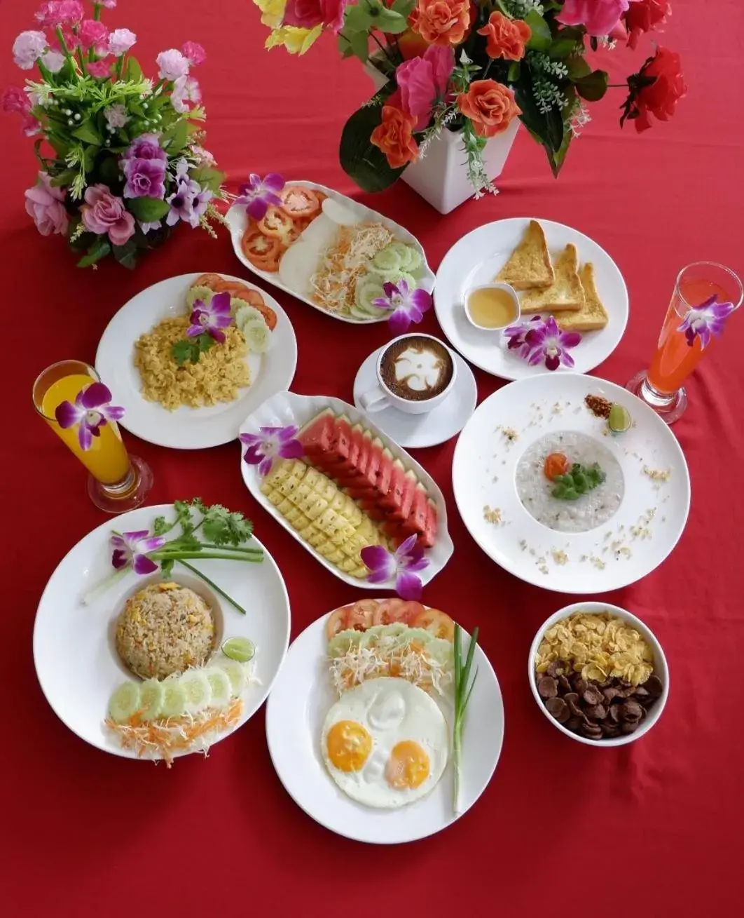 Breakfast in Phi Phi Maiyada Resort Breakfast in Phi Phi Maiyada Resort