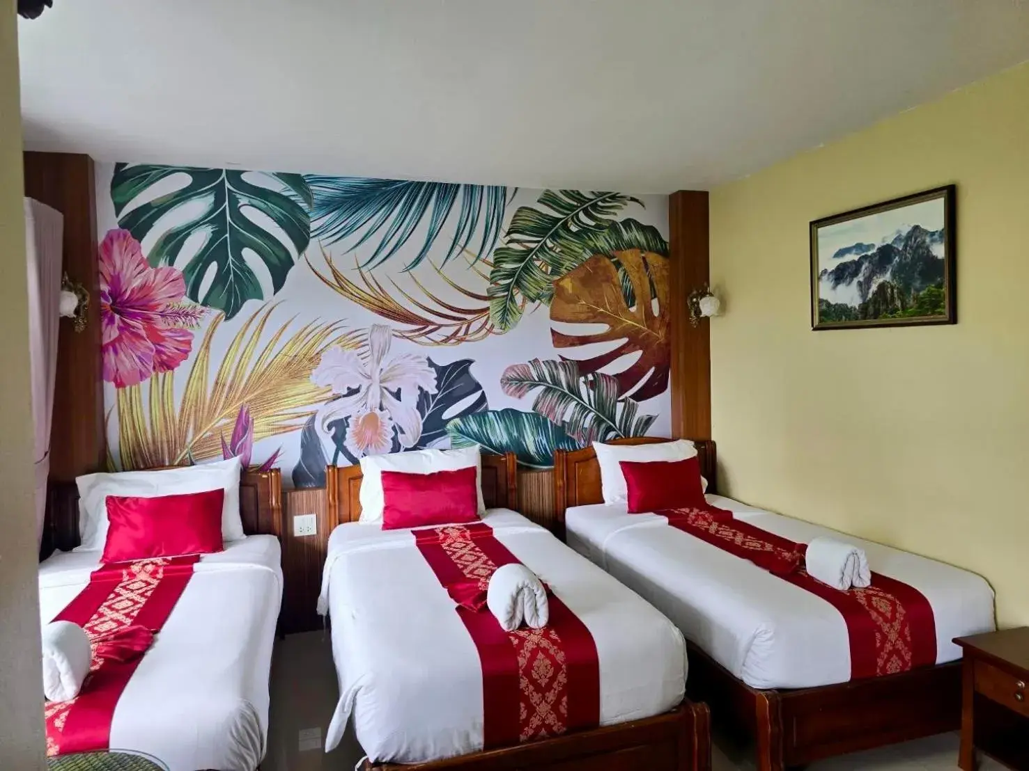 Bed in Phi Phi Maiyada Resort Bed in Phi Phi Maiyada Resort