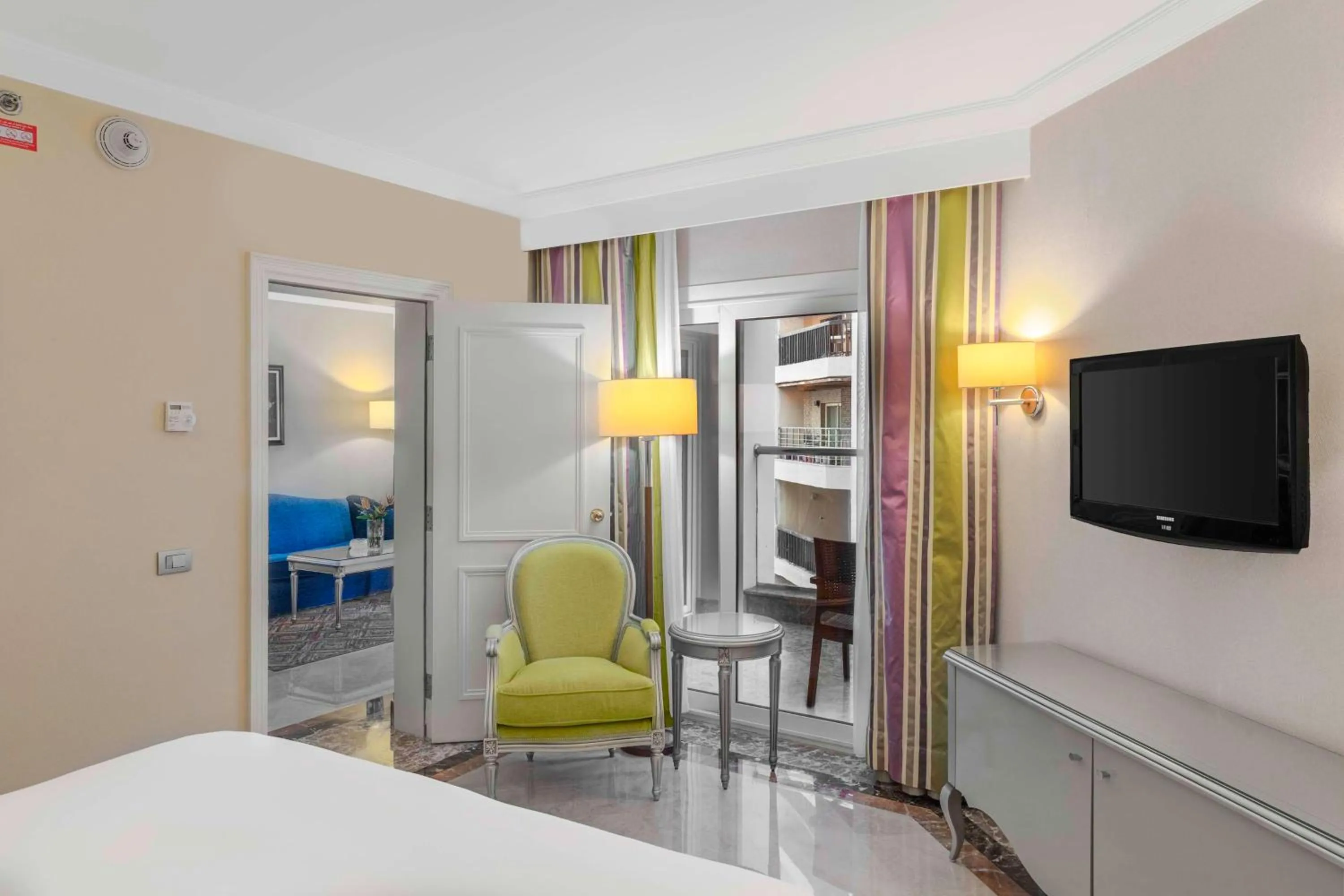 Bedroom, Bed in Hilton Alexandria Corniche Hotel