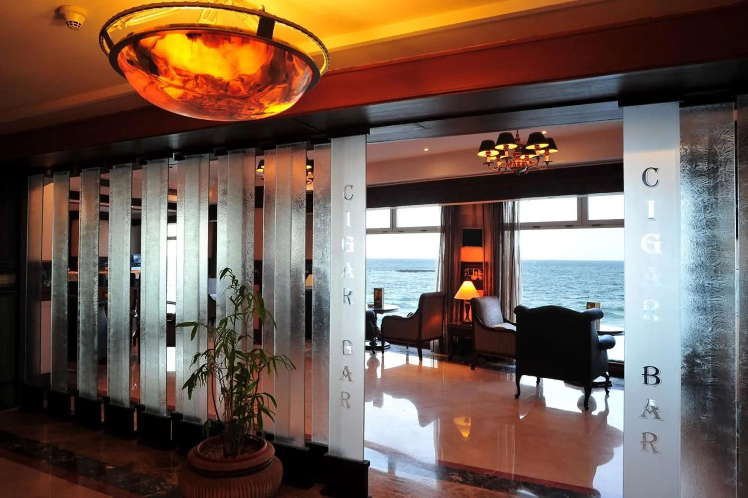 Lounge or bar in Hilton Alexandria Corniche Hotel Lounge or bar in Hilton Alexandria Corniche Hotel