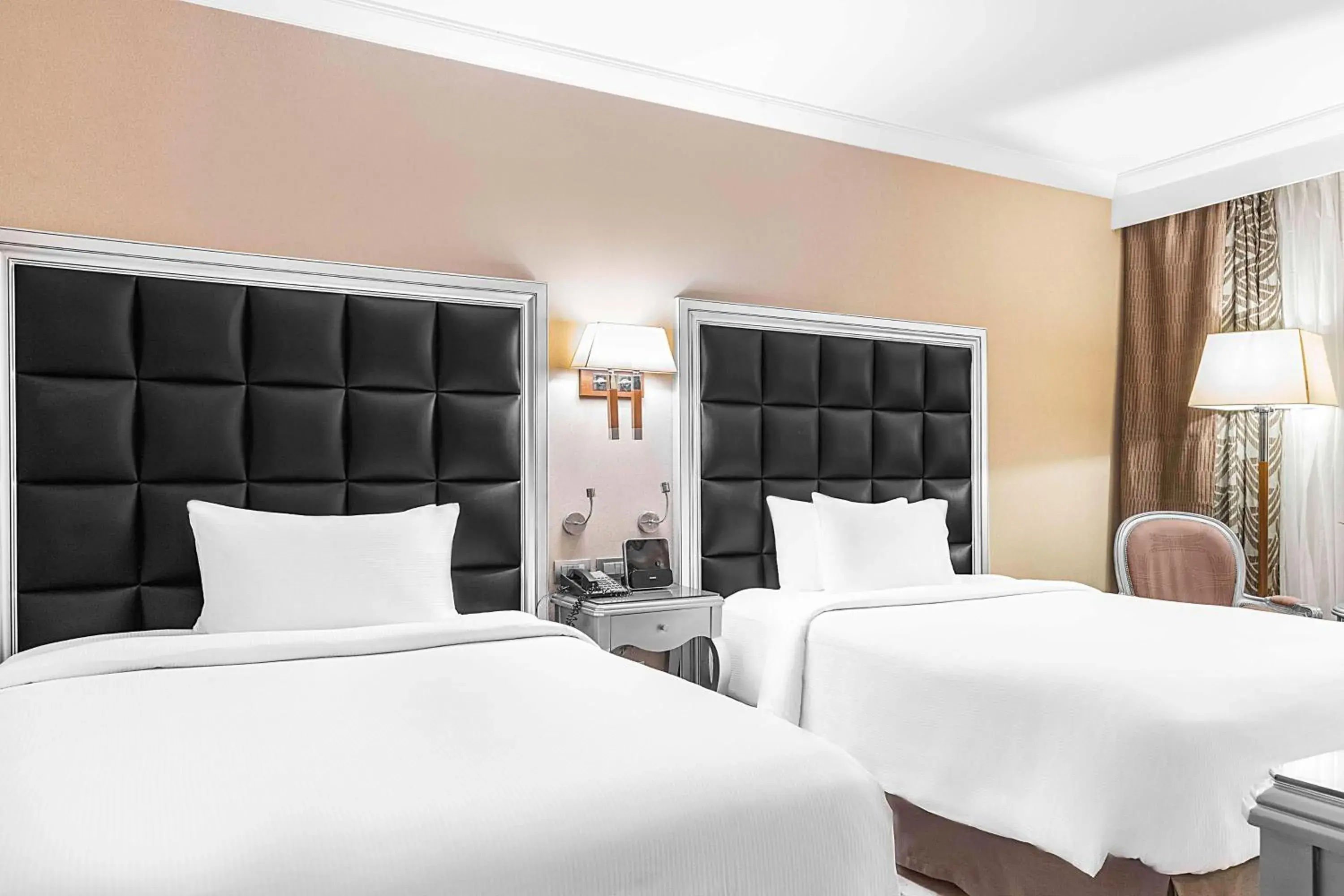 Bed in Hilton Alexandria Corniche Hotel Bed in Hilton Alexandria Corniche Hotel