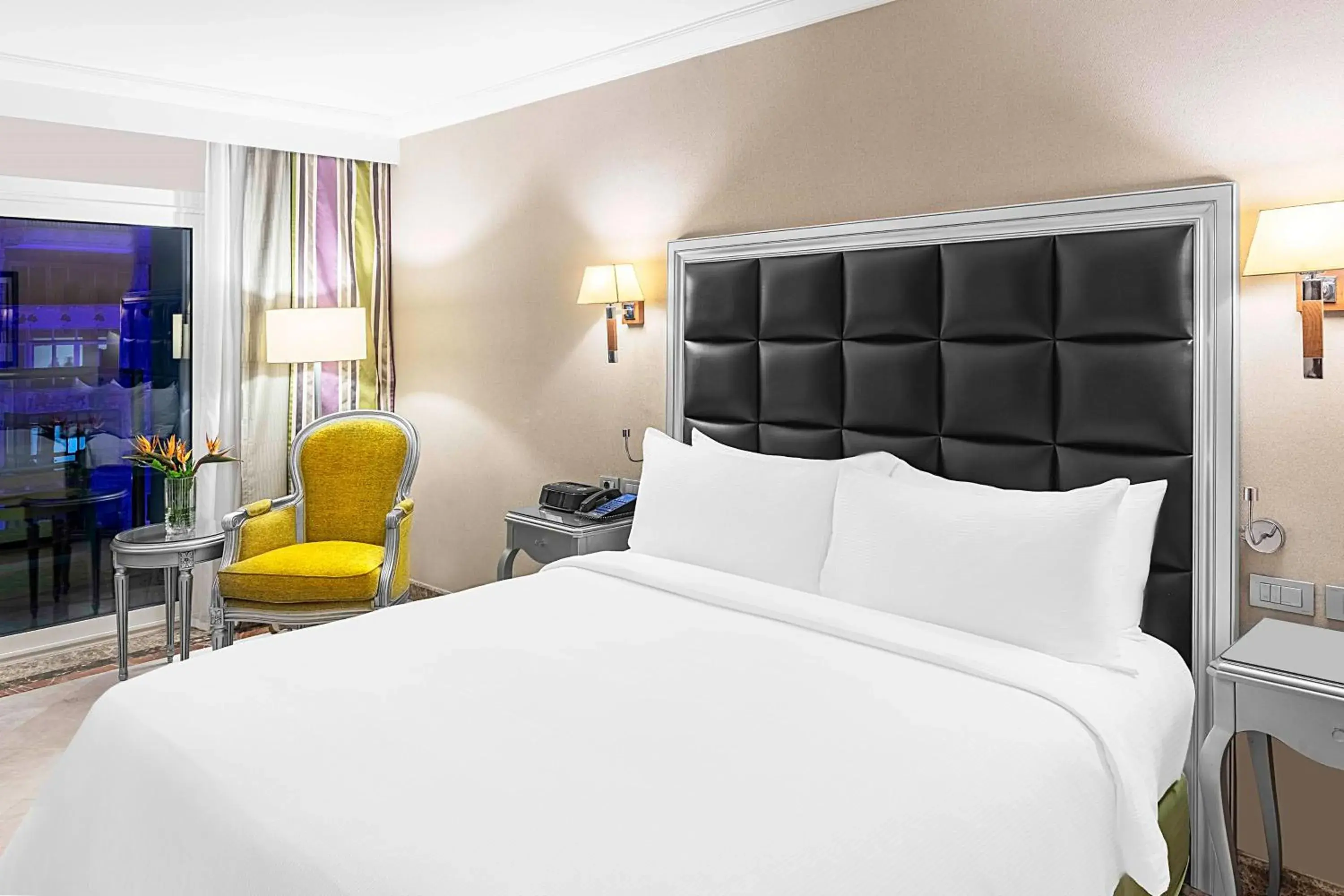 King Guest Room with Corner Sea View in Hilton Alexandria Corniche Hotel King Guest Room with Corner Sea View in Hilton Alexandria Corniche Hotel