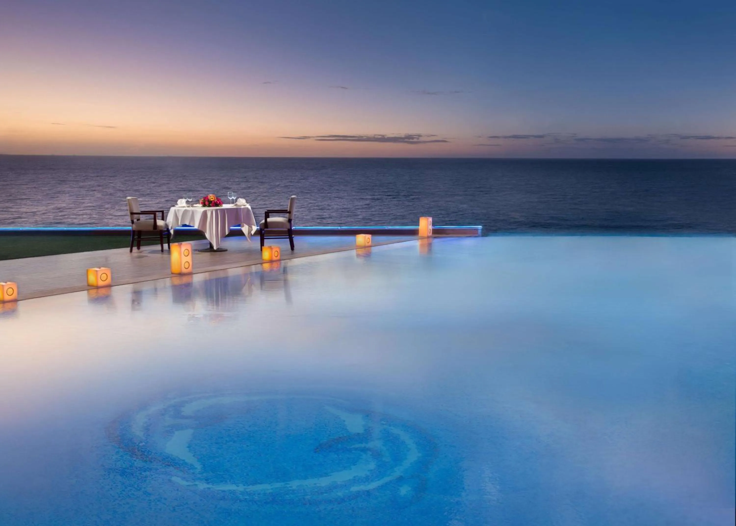 Pool view in Hilton Alexandria Corniche Hotel