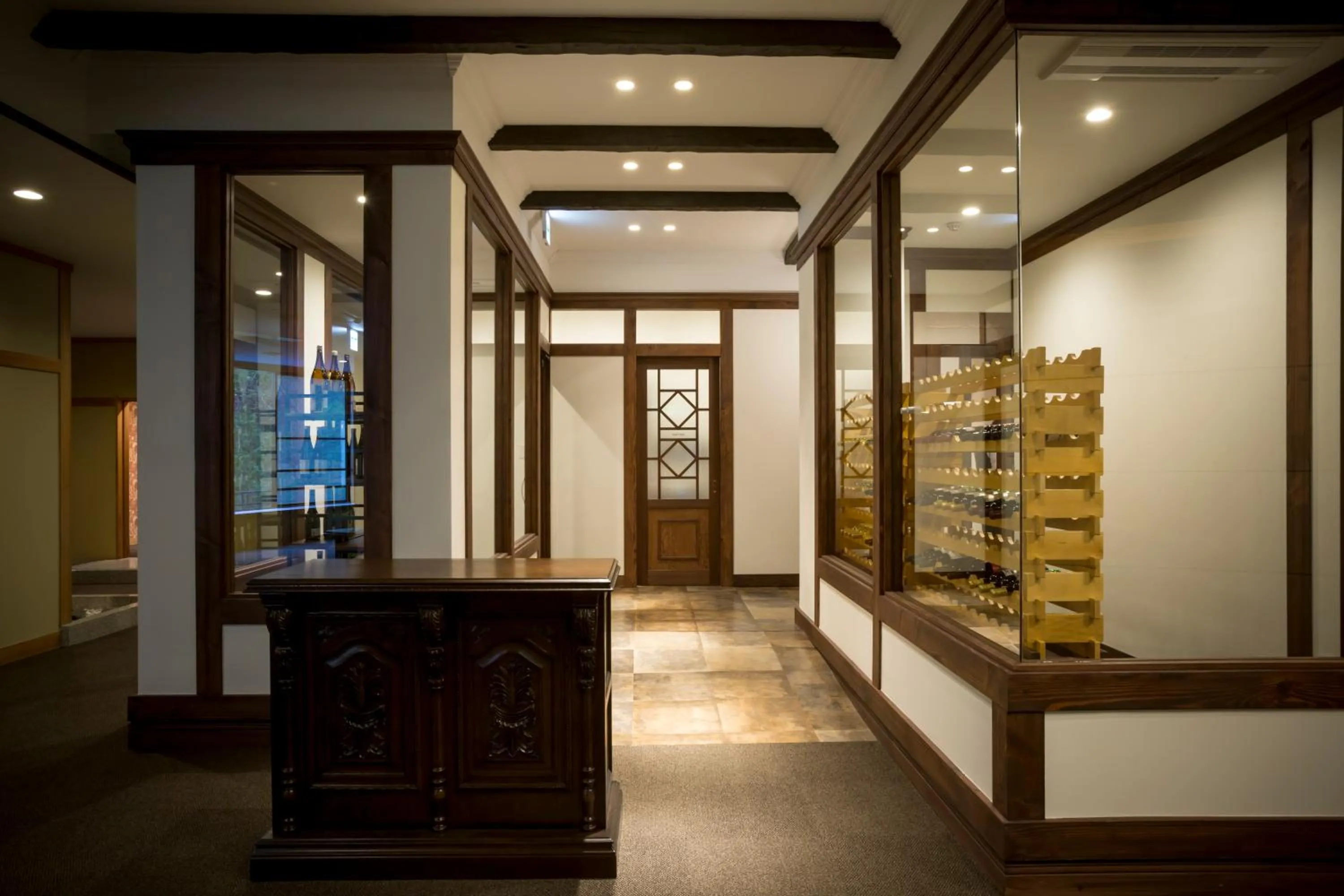 Alcoholic drinks in Tateshina Shinyu Onsen