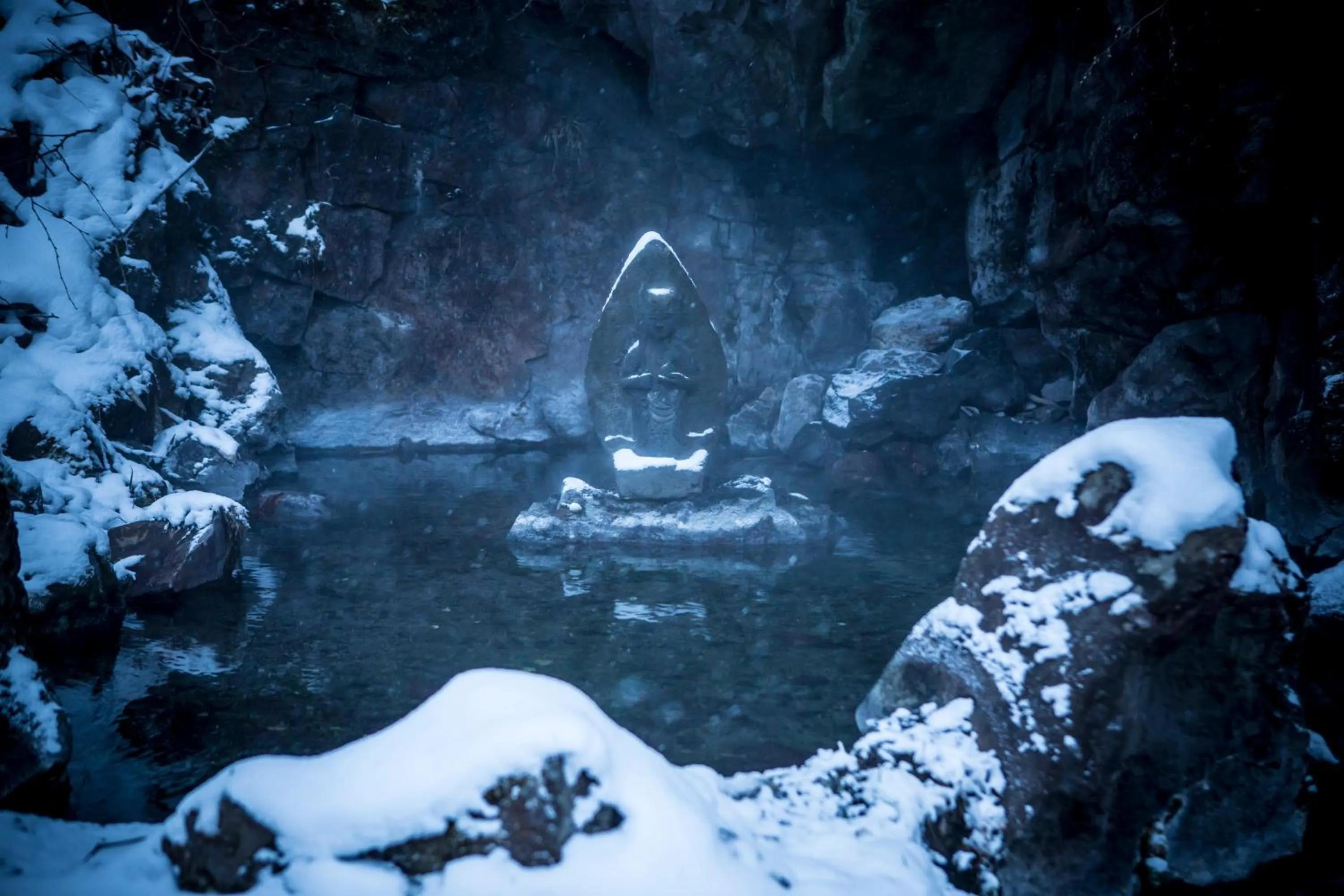 Winter in Tateshina Shinyu Onsen