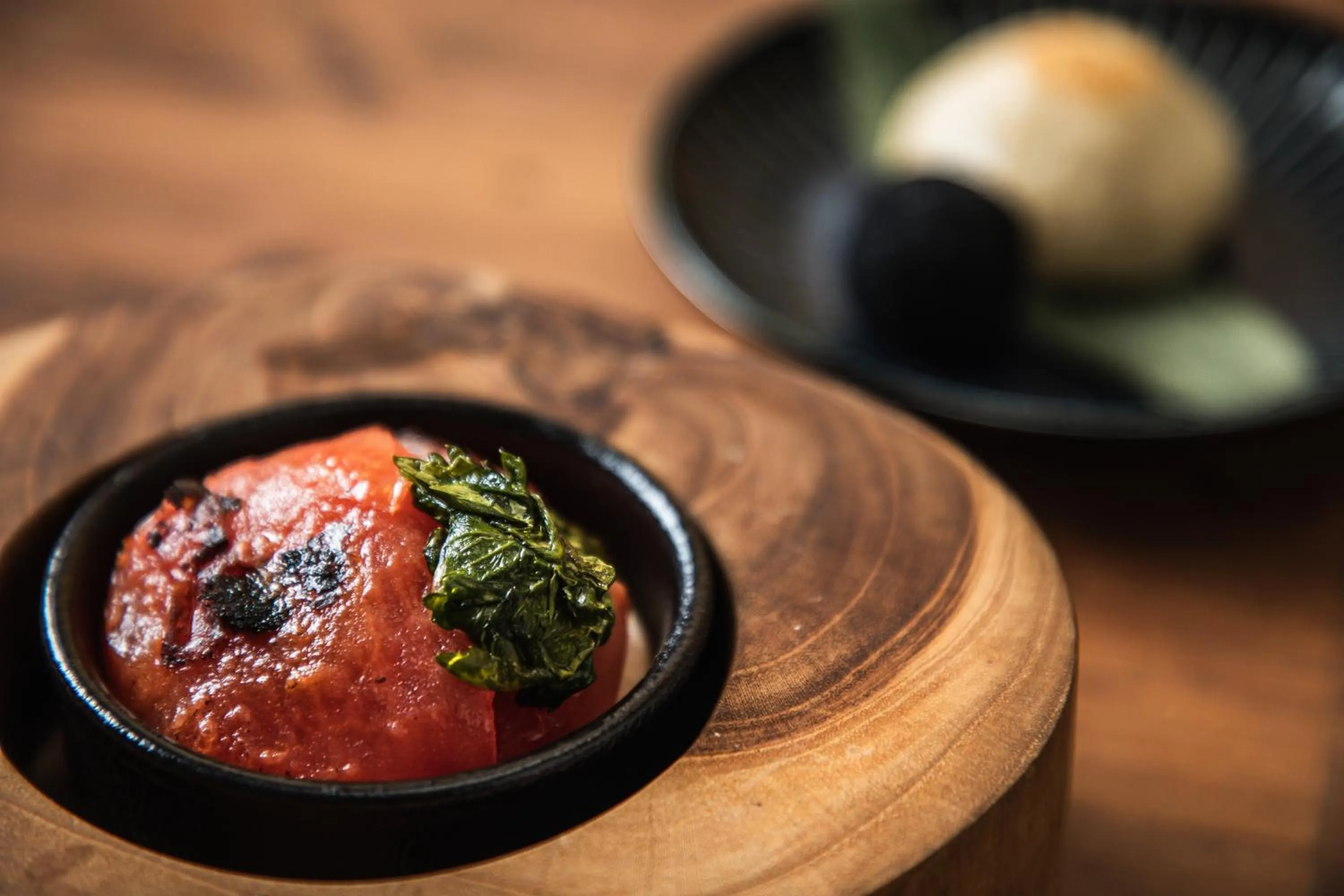 Food close-up in Tateshina Shinyu Onsen