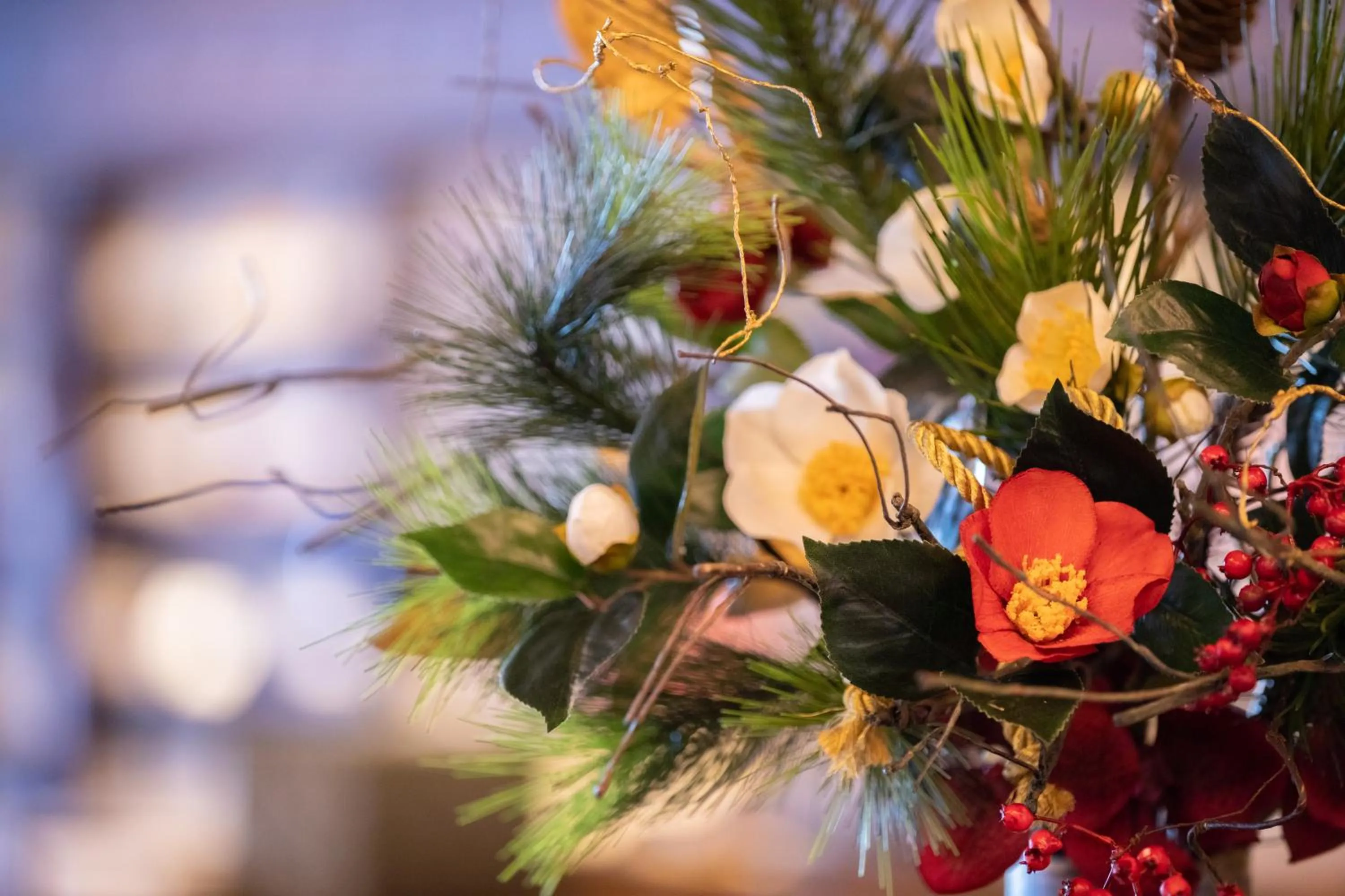 Decorative detail in Tateshina Shinyu Onsen