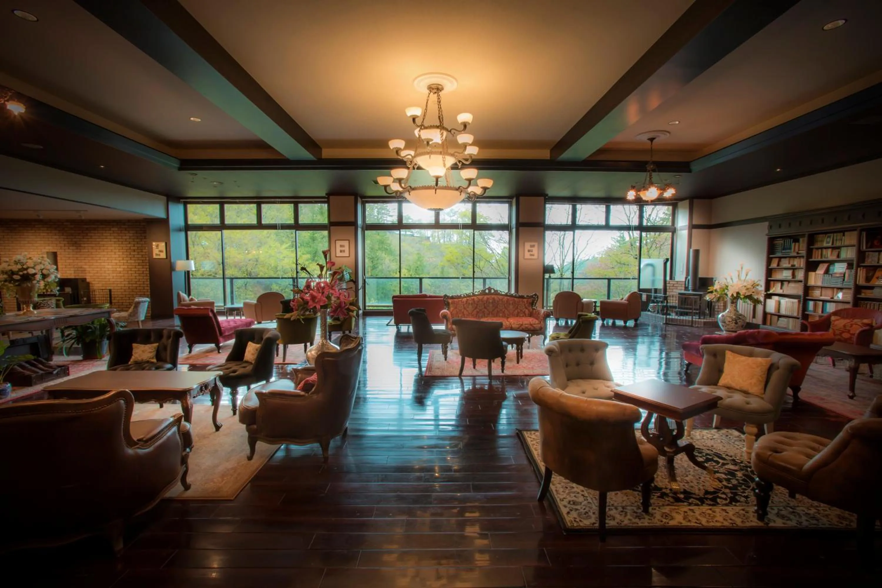 Lounge or bar in Tateshina Shinyu Onsen