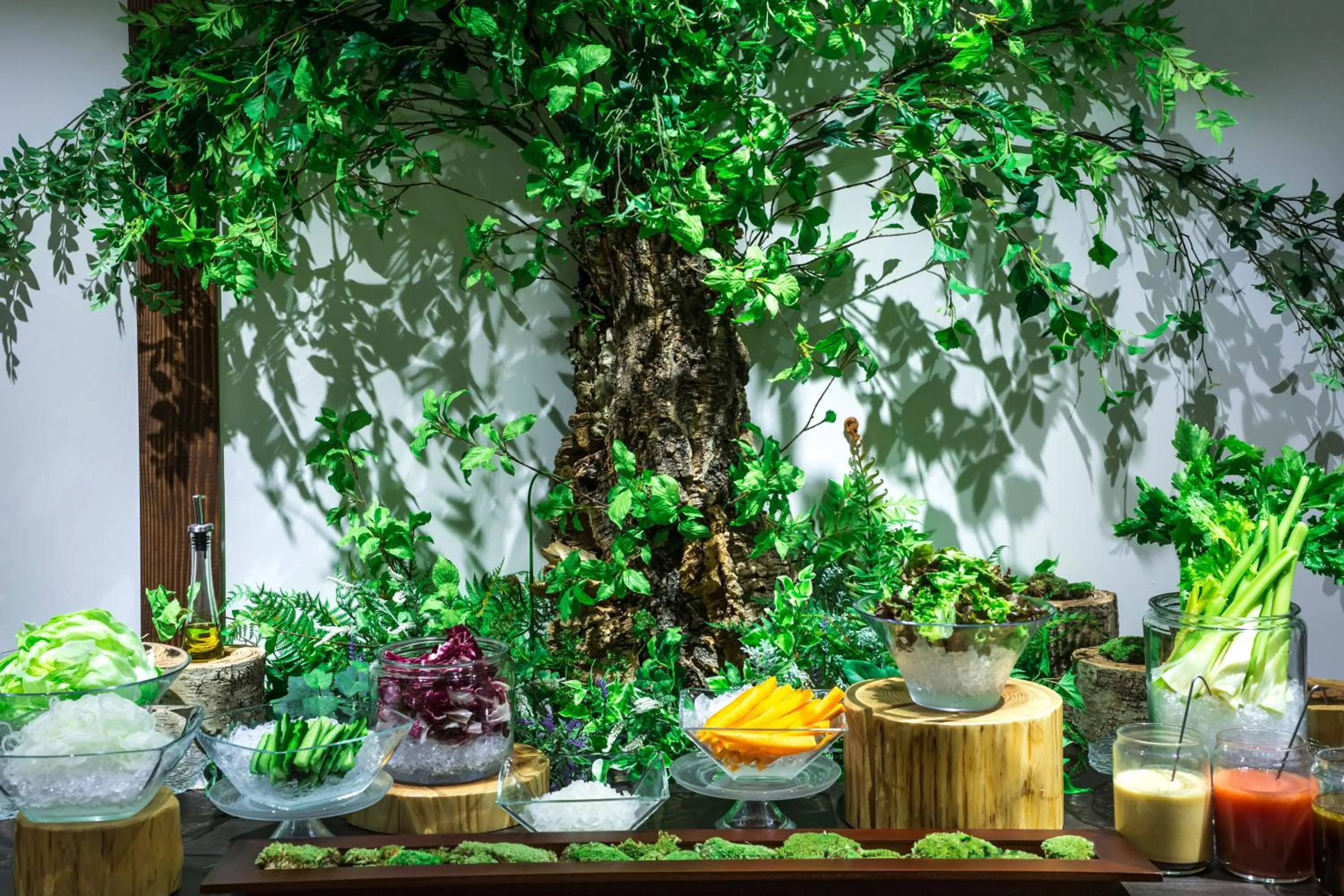 Buffet breakfast in Tateshina Shinyu Onsen
