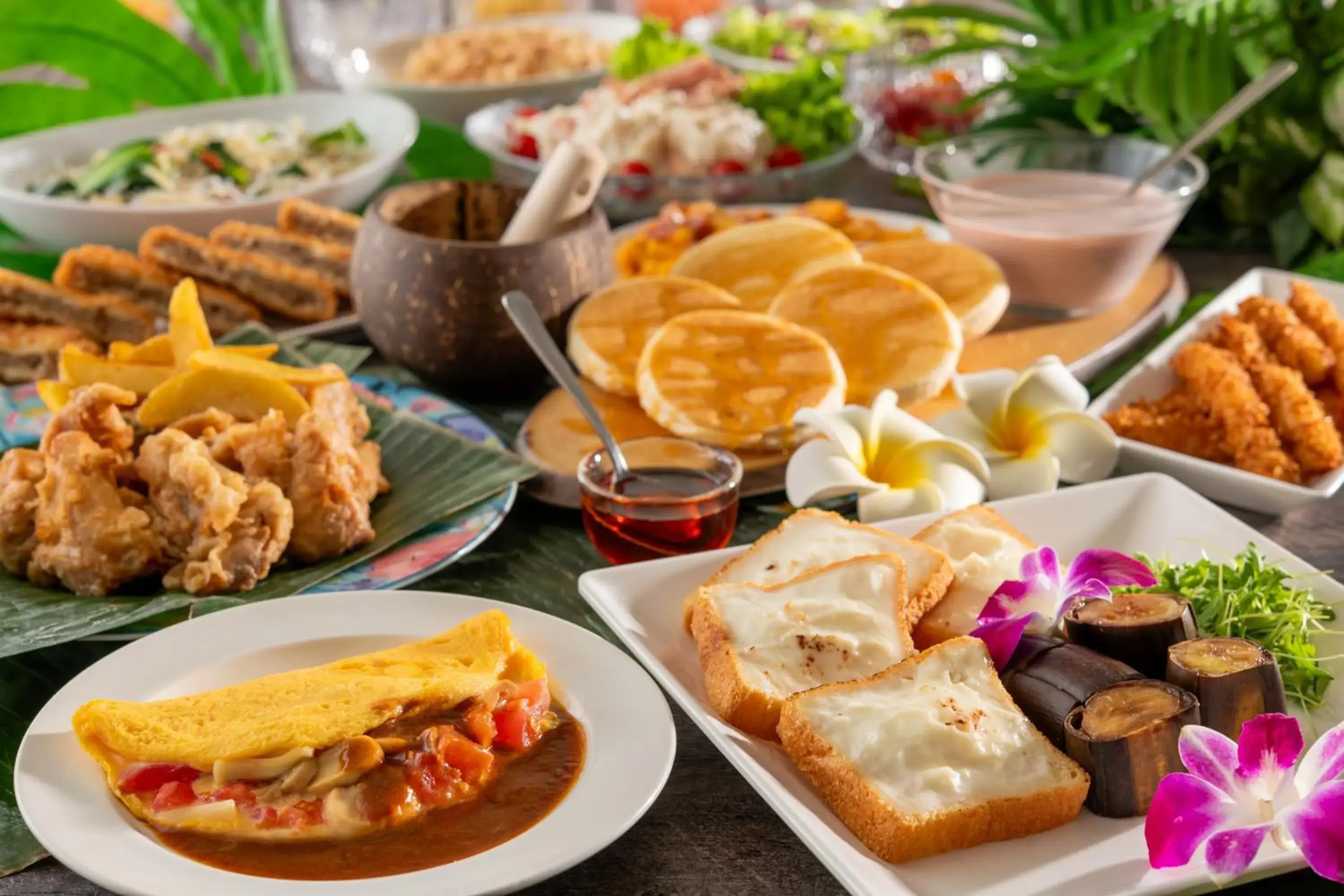 Breakfast in Spa Resort Hawaiians Monolith Tower Breakfast in Spa Resort Hawaiians Monolith Tower