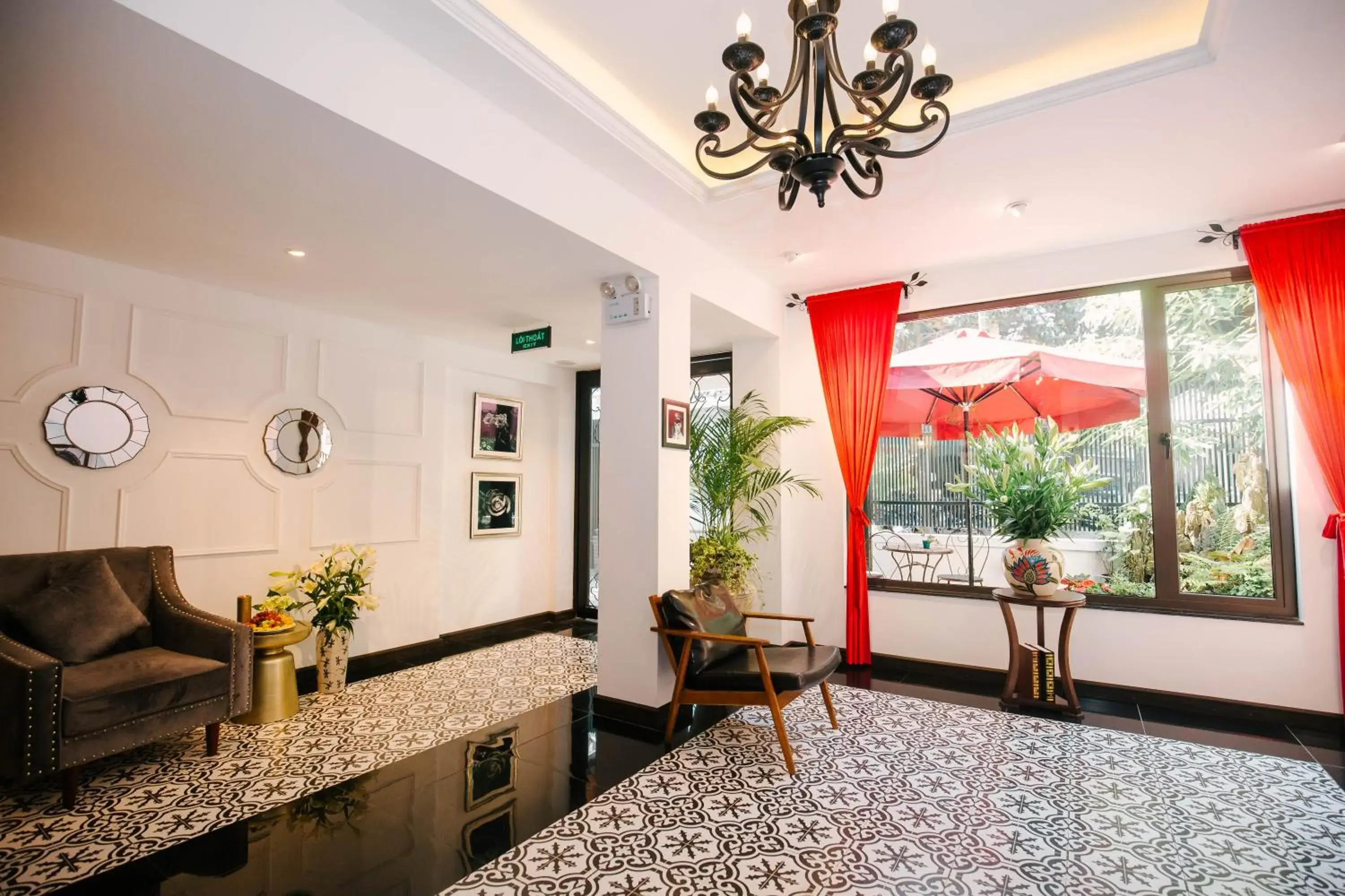 Living room in Rosa Hanoi Hotel Living room in Rosa Hanoi Hotel