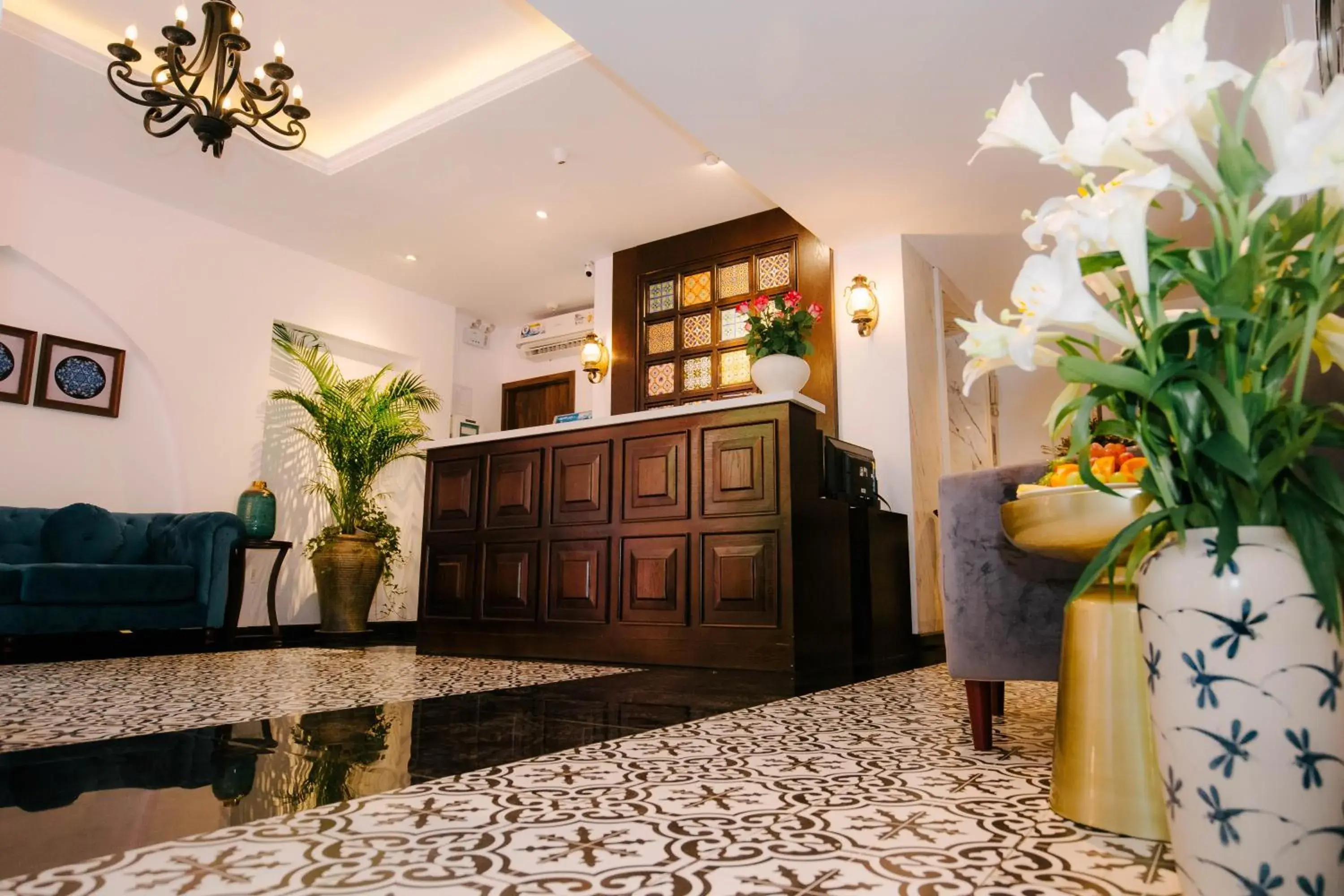 Lobby or reception in Rosa Hanoi Hotel Lobby or reception in Rosa Hanoi Hotel