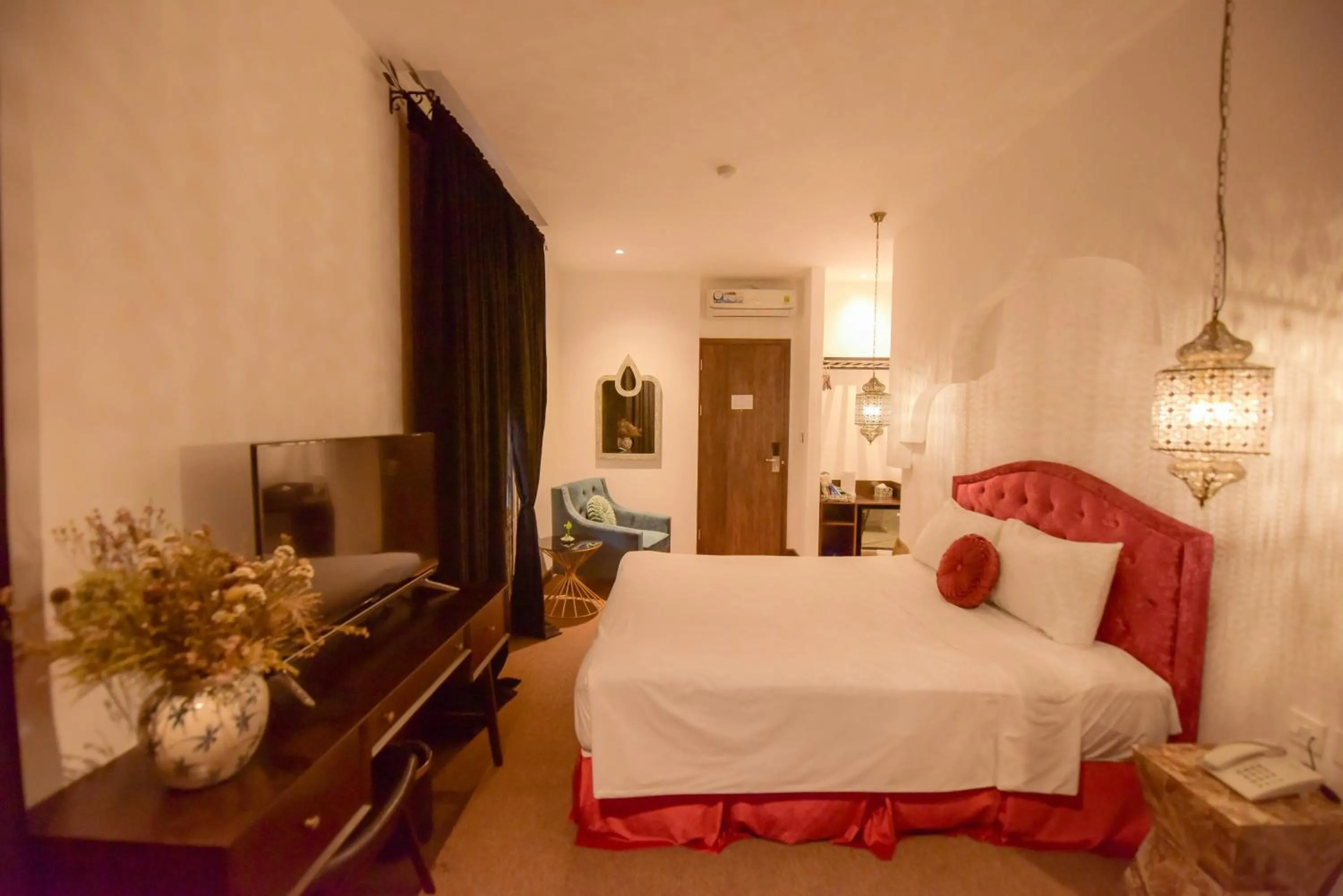 furniture, Bed in Rosa Hanoi Hotel