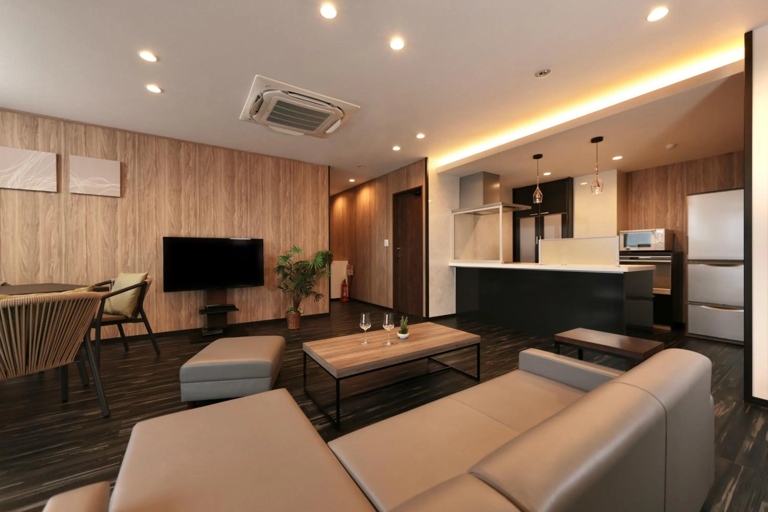 Living room in Crystal Villa Imgya