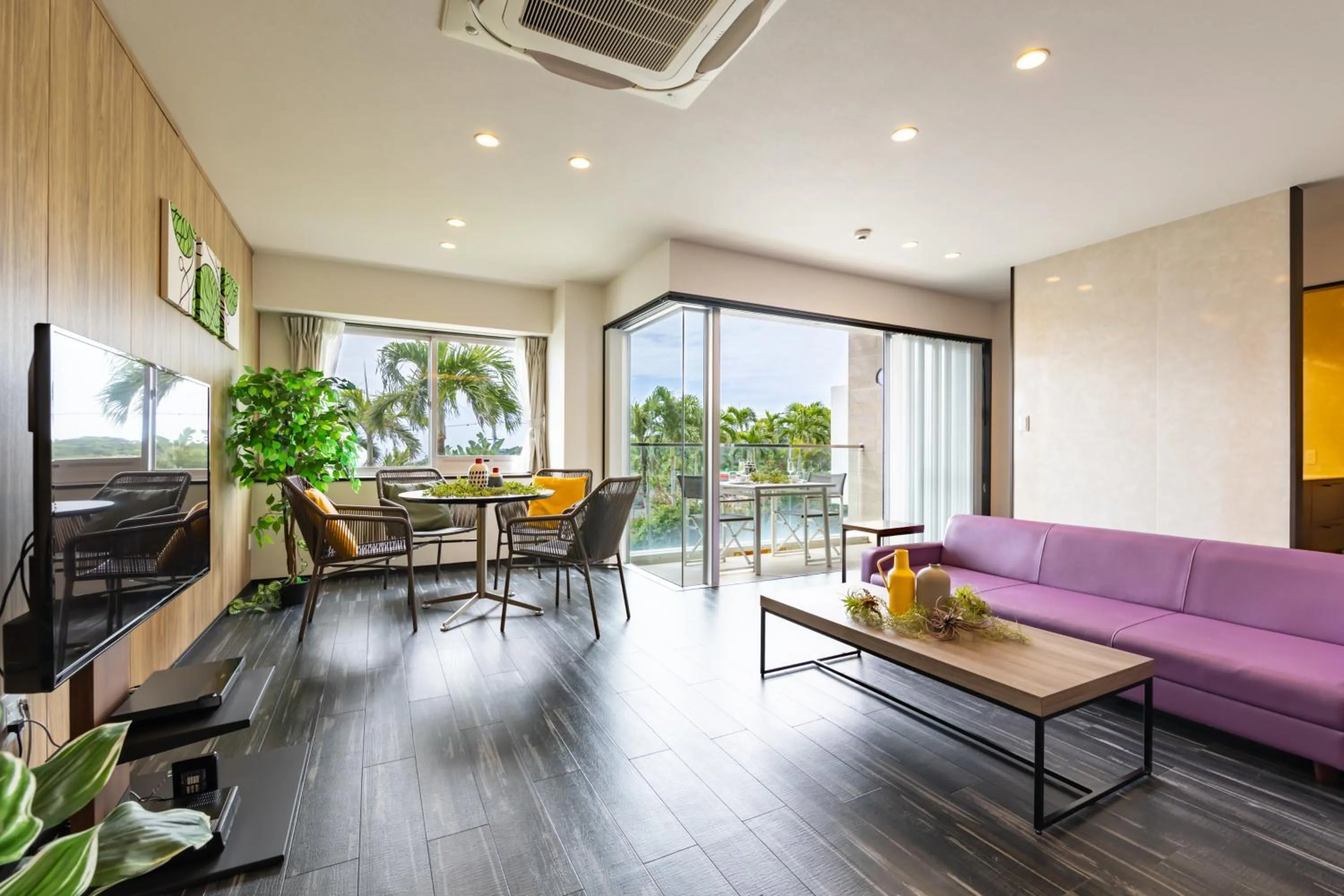 Living room in Crystal Villa Imgya