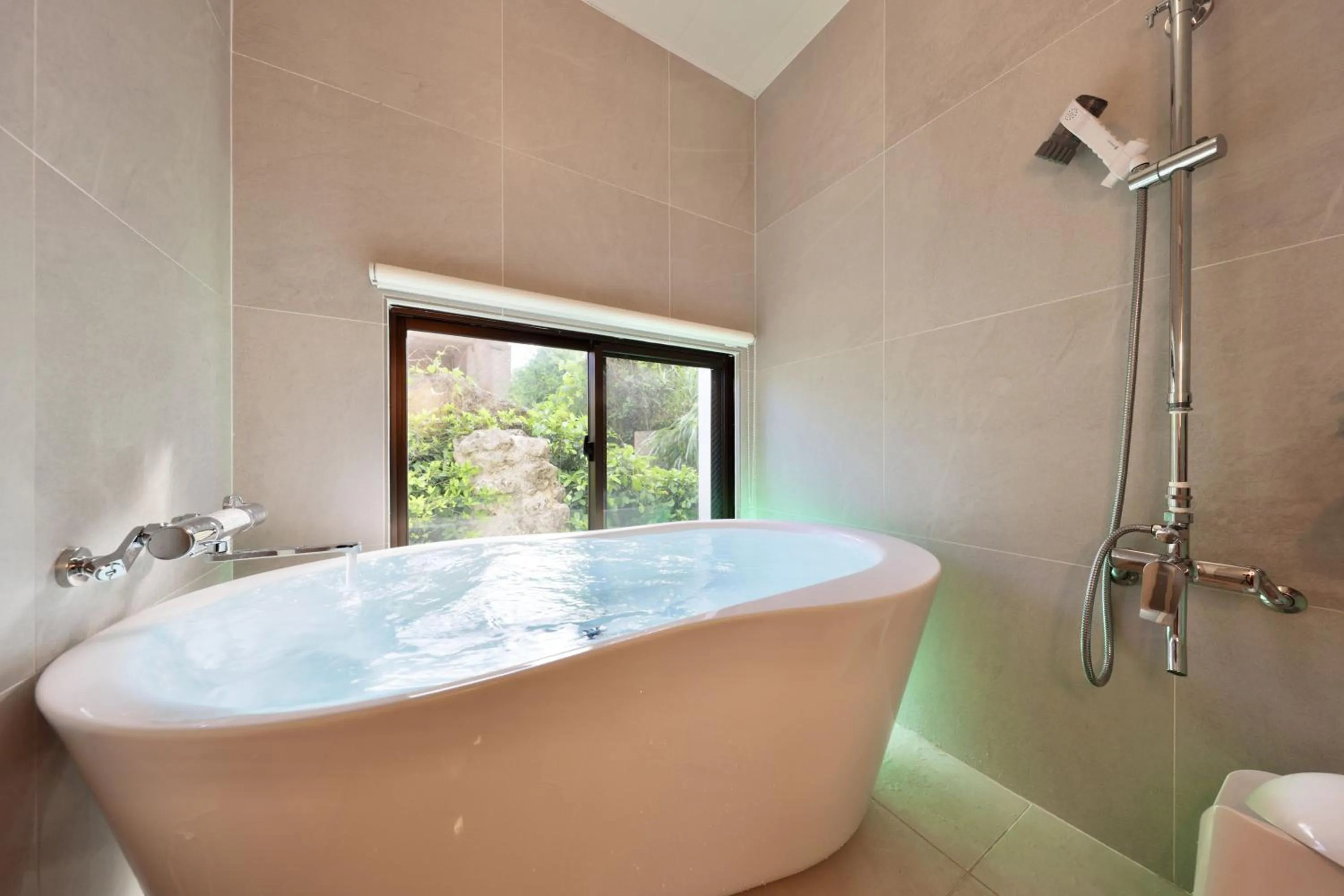 Bathroom in Crystal Villa Imgya