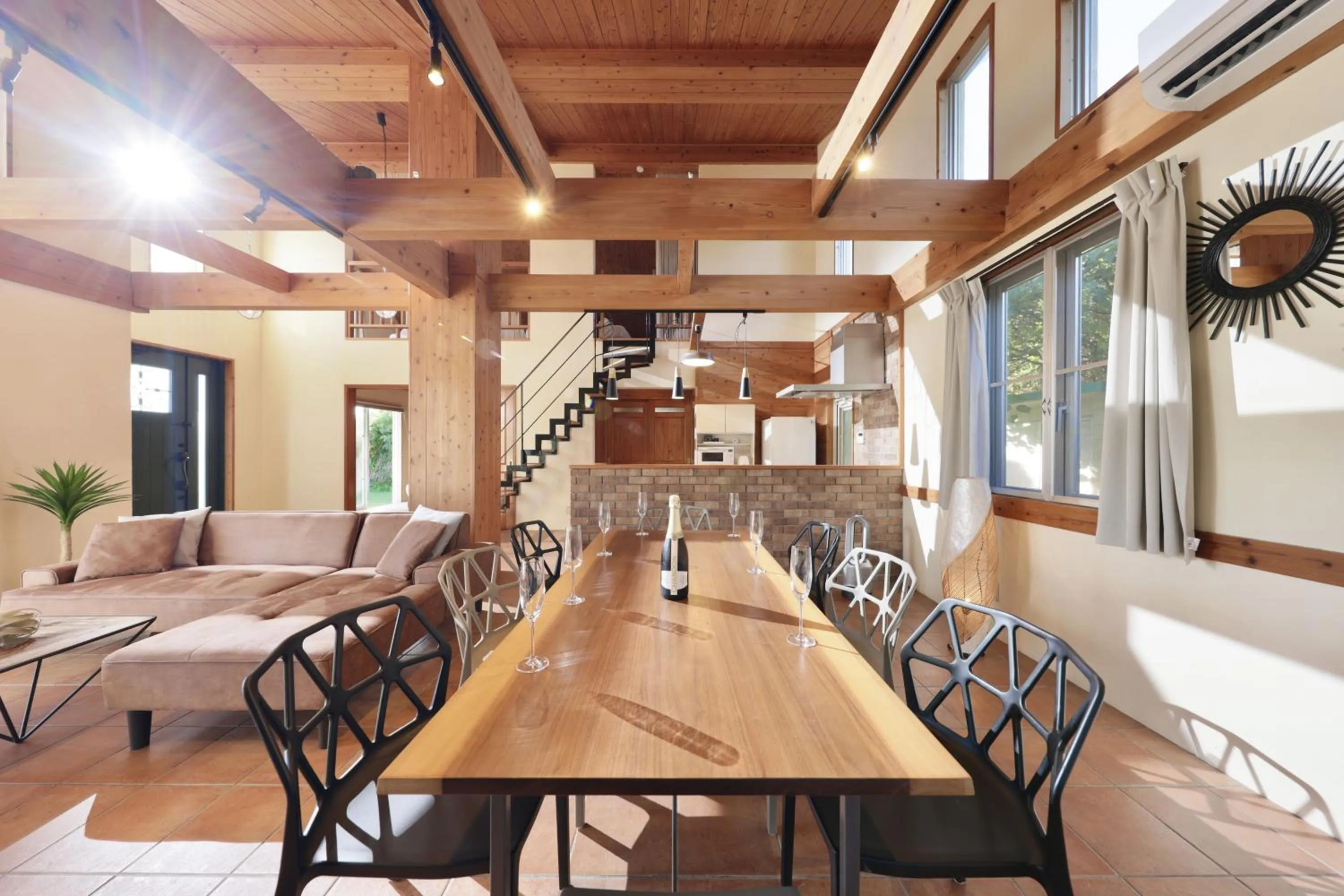 Living room in Crystal Villa Imgya