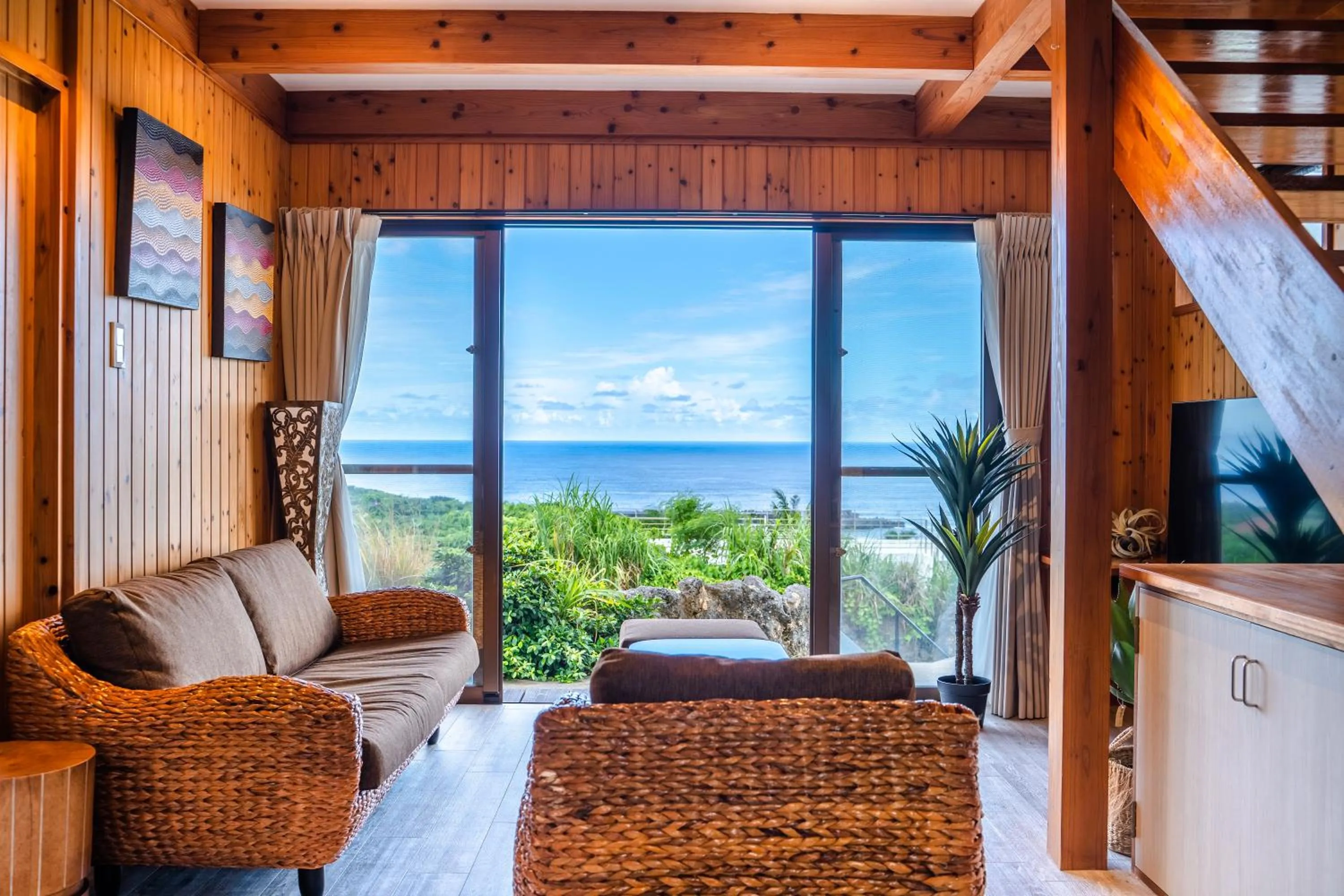 Living room in Crystal Villa Imgya