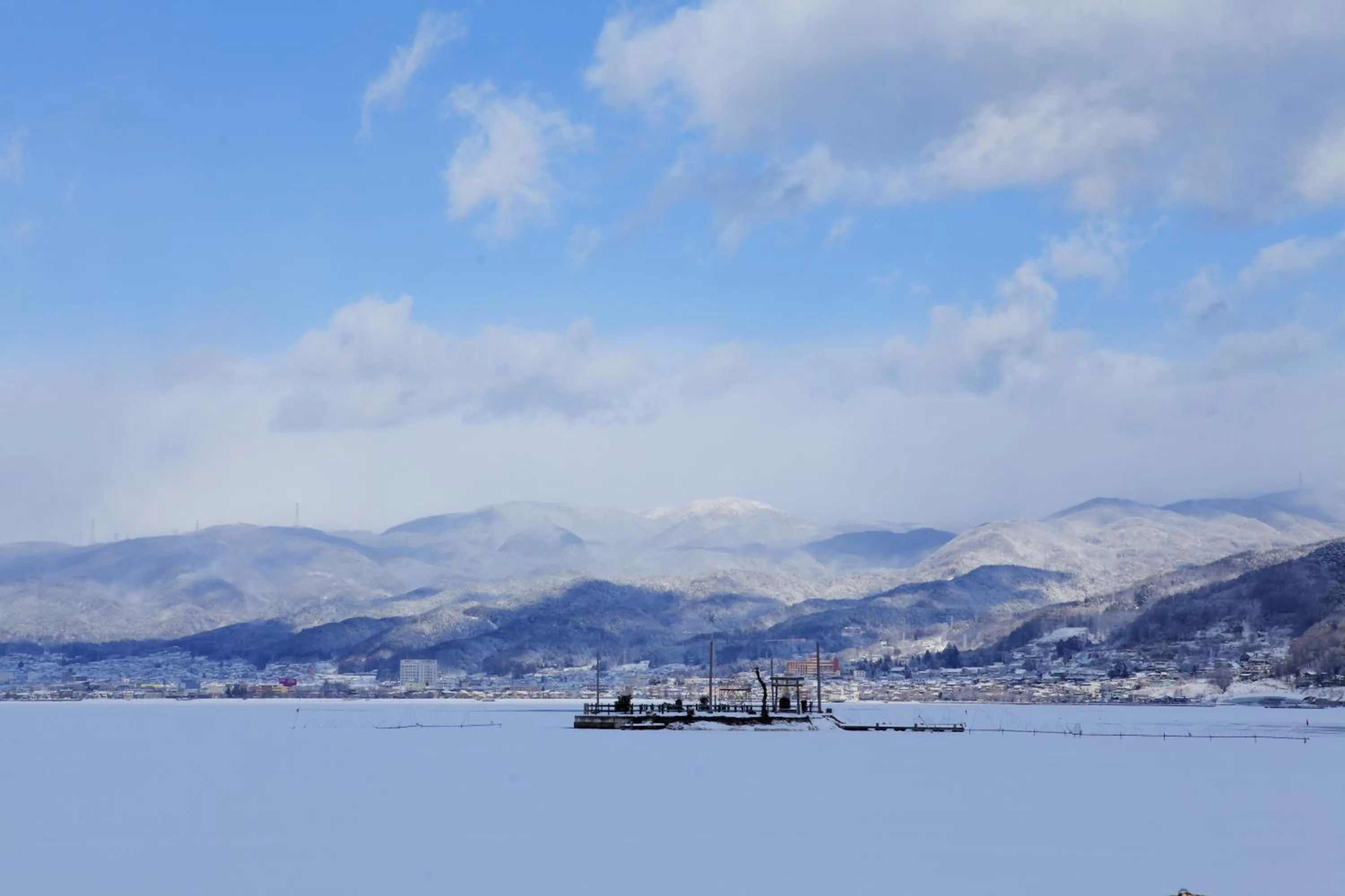 Nearby landmark in Kamisuwa Onsen Shinyu