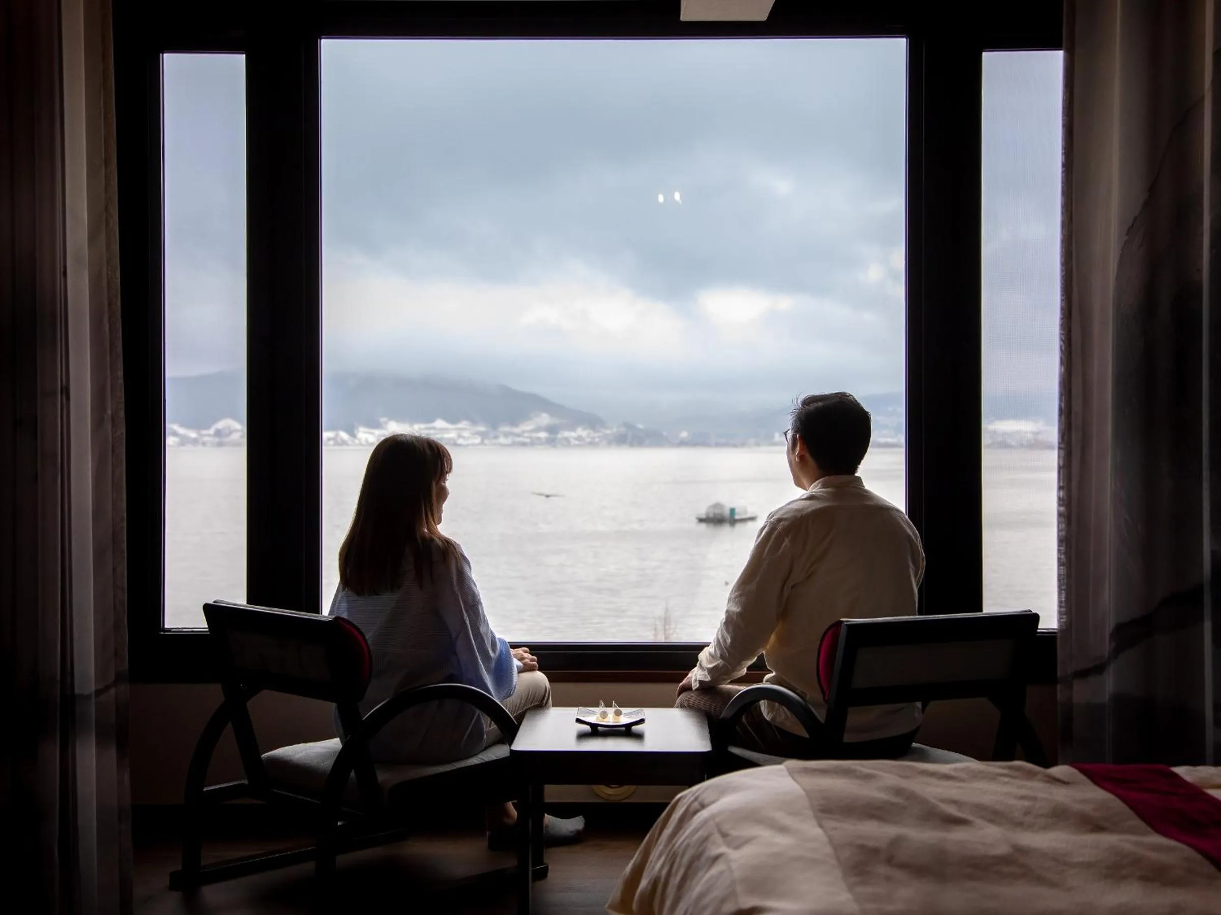 View (from property/room) in Kamisuwa Onsen Shinyu