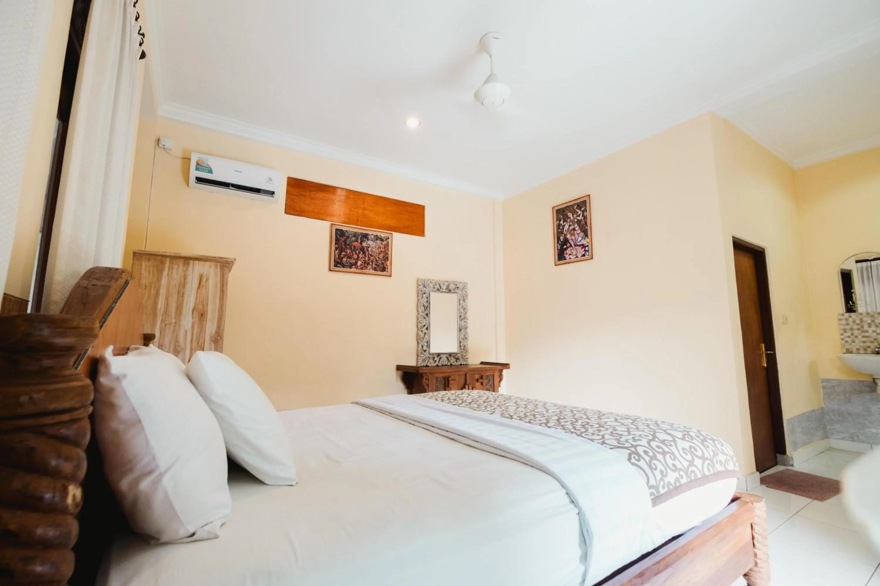 Bed in Rizky Guesthouse