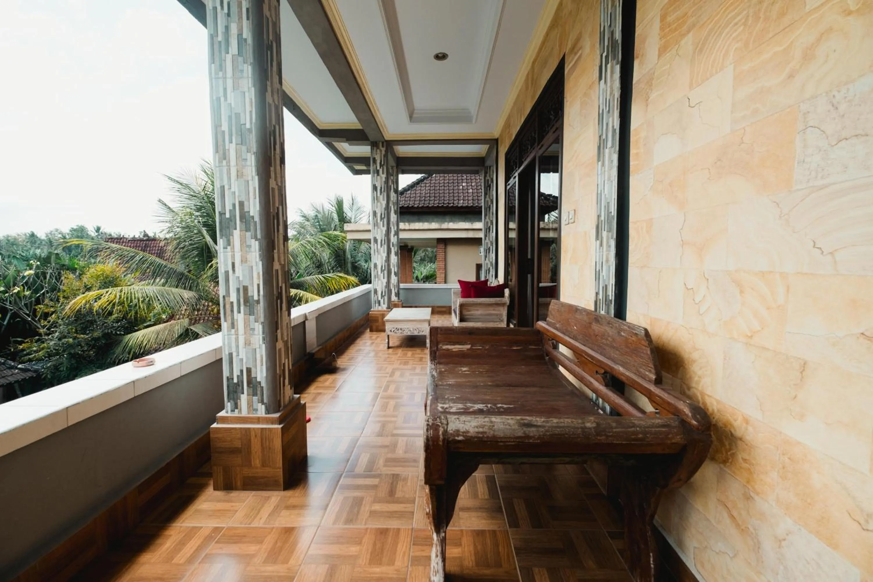 Living room in Rizky Guesthouse