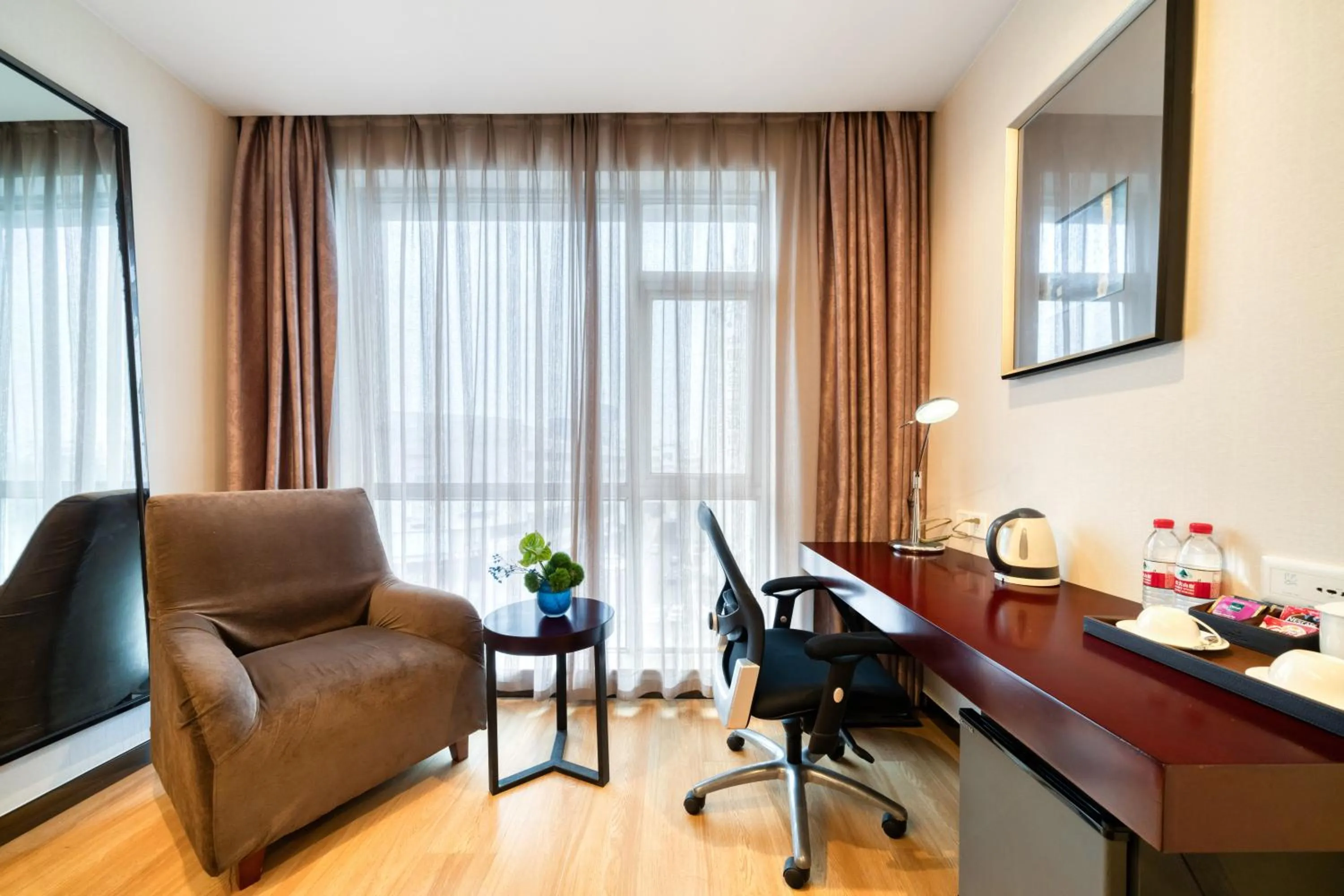 Coffee/tea facilities in 义乌国际大厦酒店