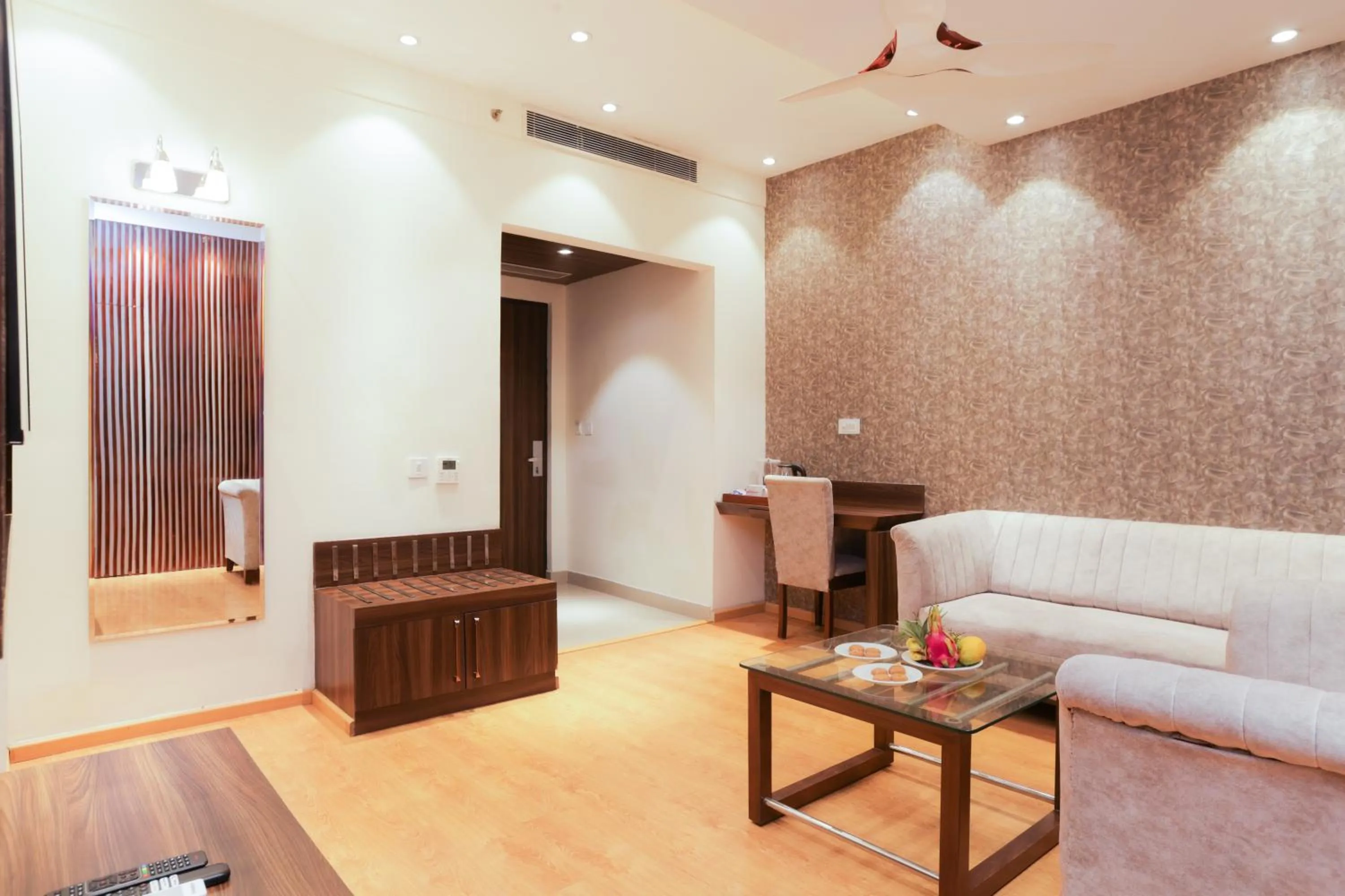 Living room in Hyphen Premier-Business Hotel