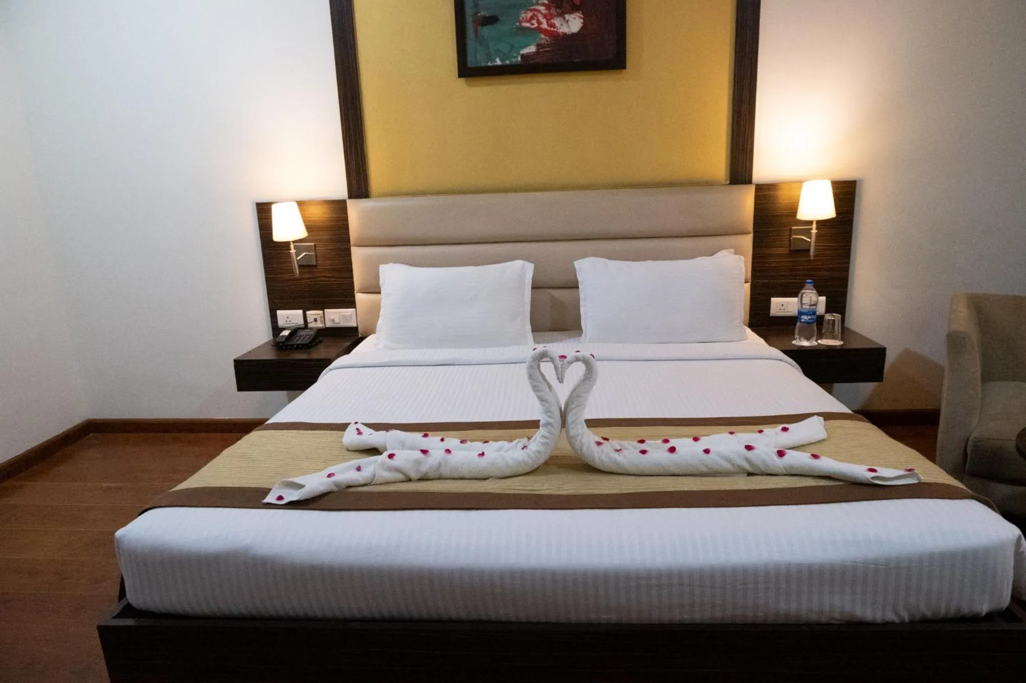 Bedroom, Bed in Hyphen Premier-Business Hotel