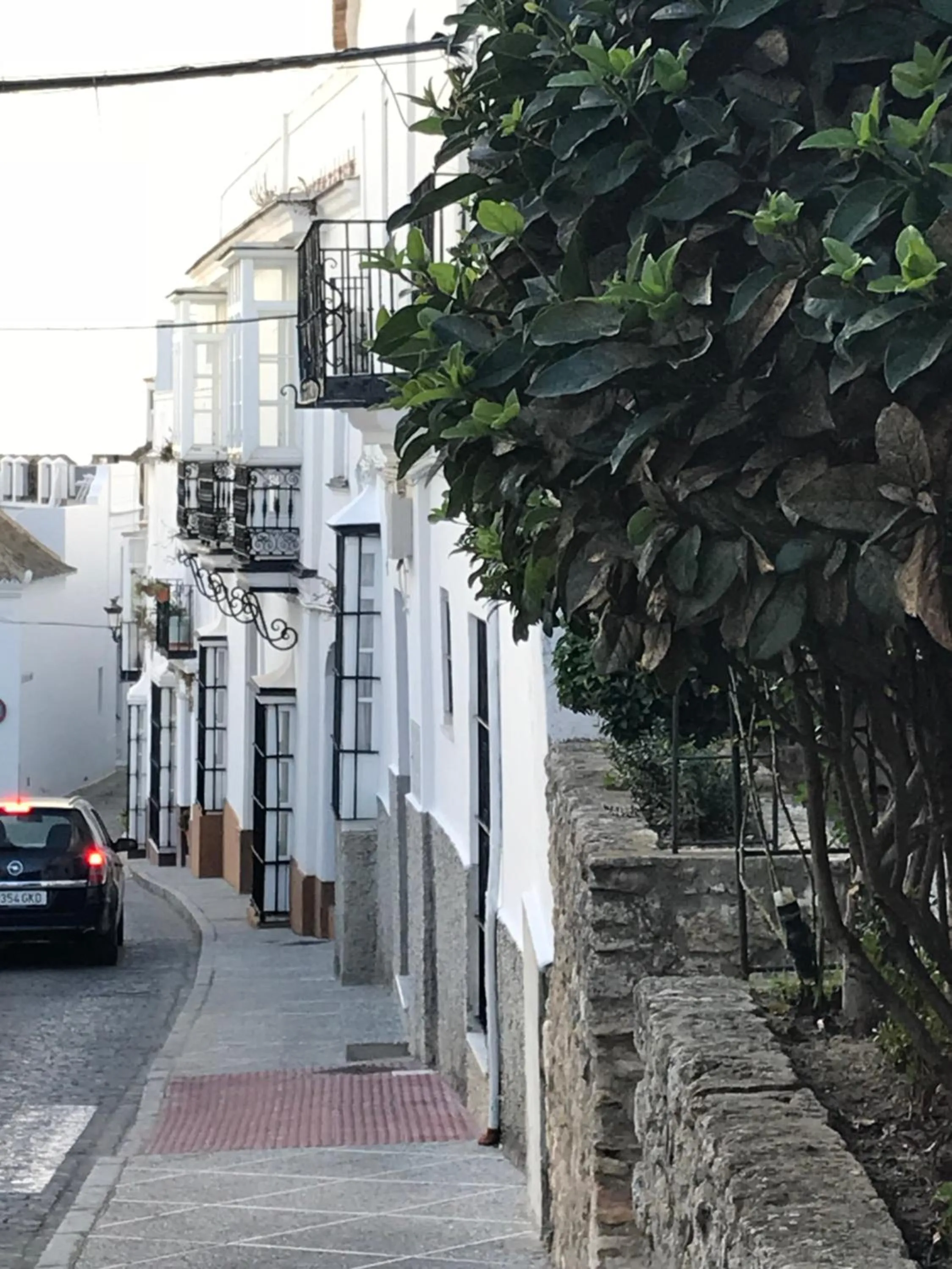 City view in Casa Antigua - Terraza con Vistas al Mar