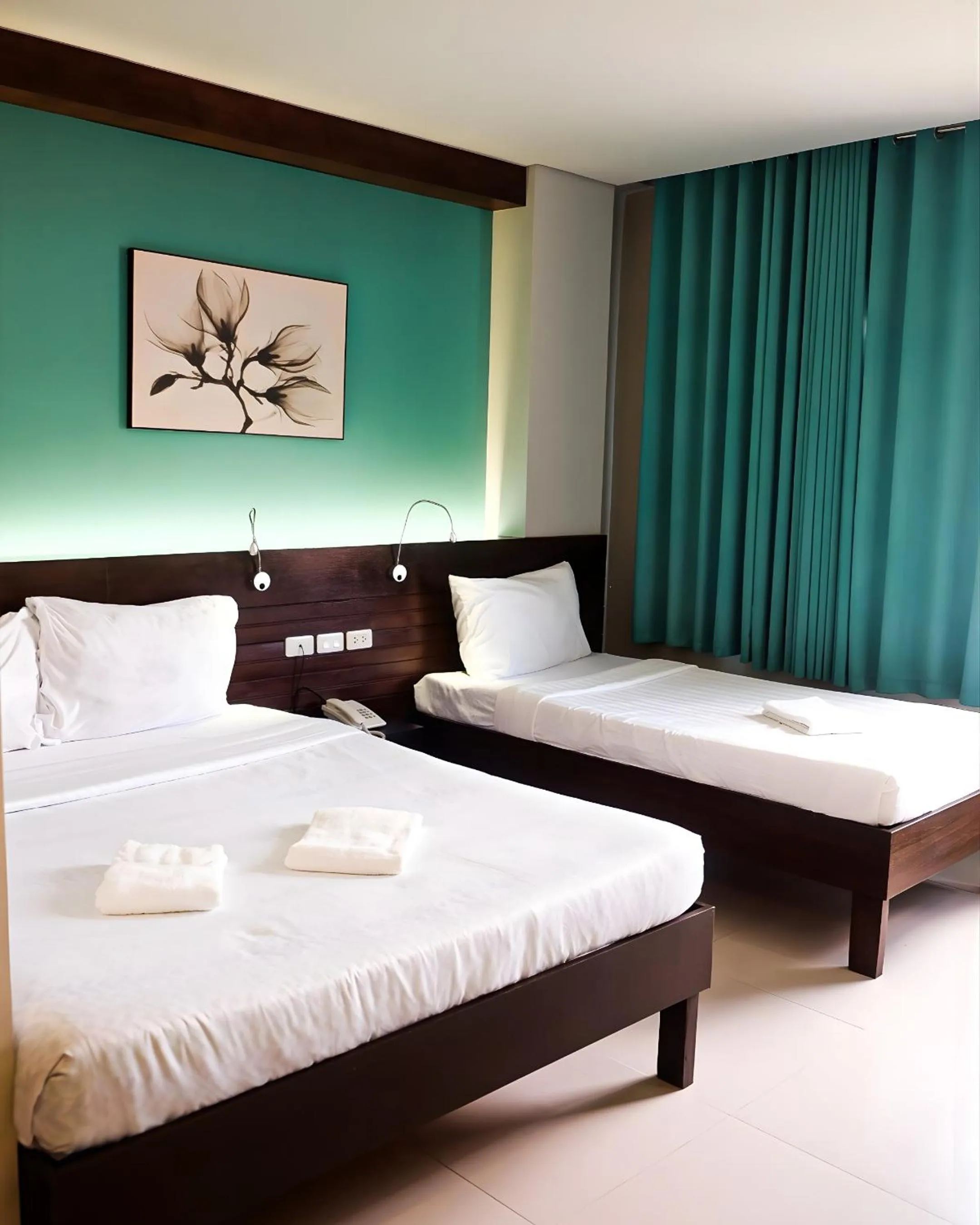 Bed in Cresebo Mansion