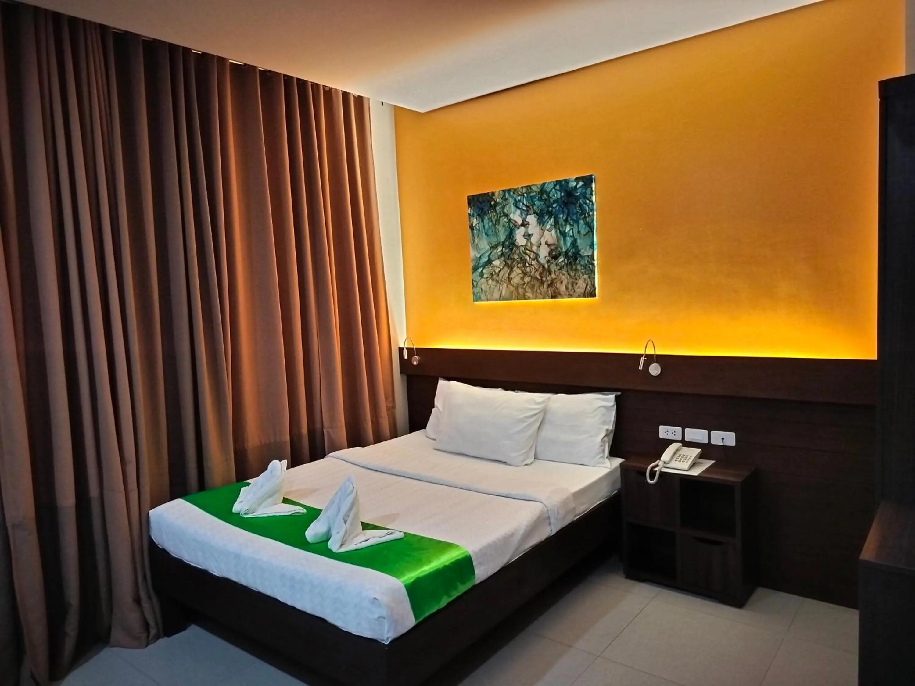 Bed in Cresebo Mansion