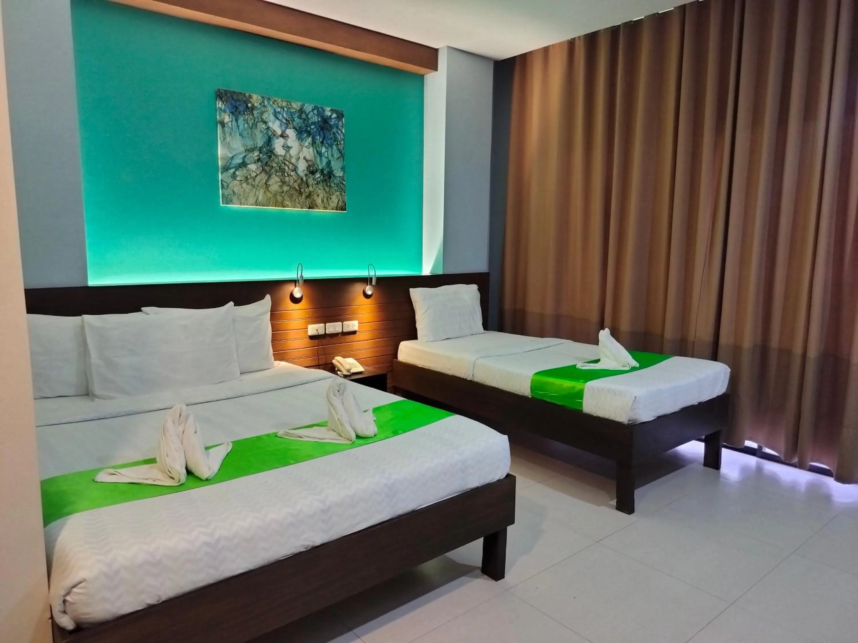 Bed in Cresebo Mansion