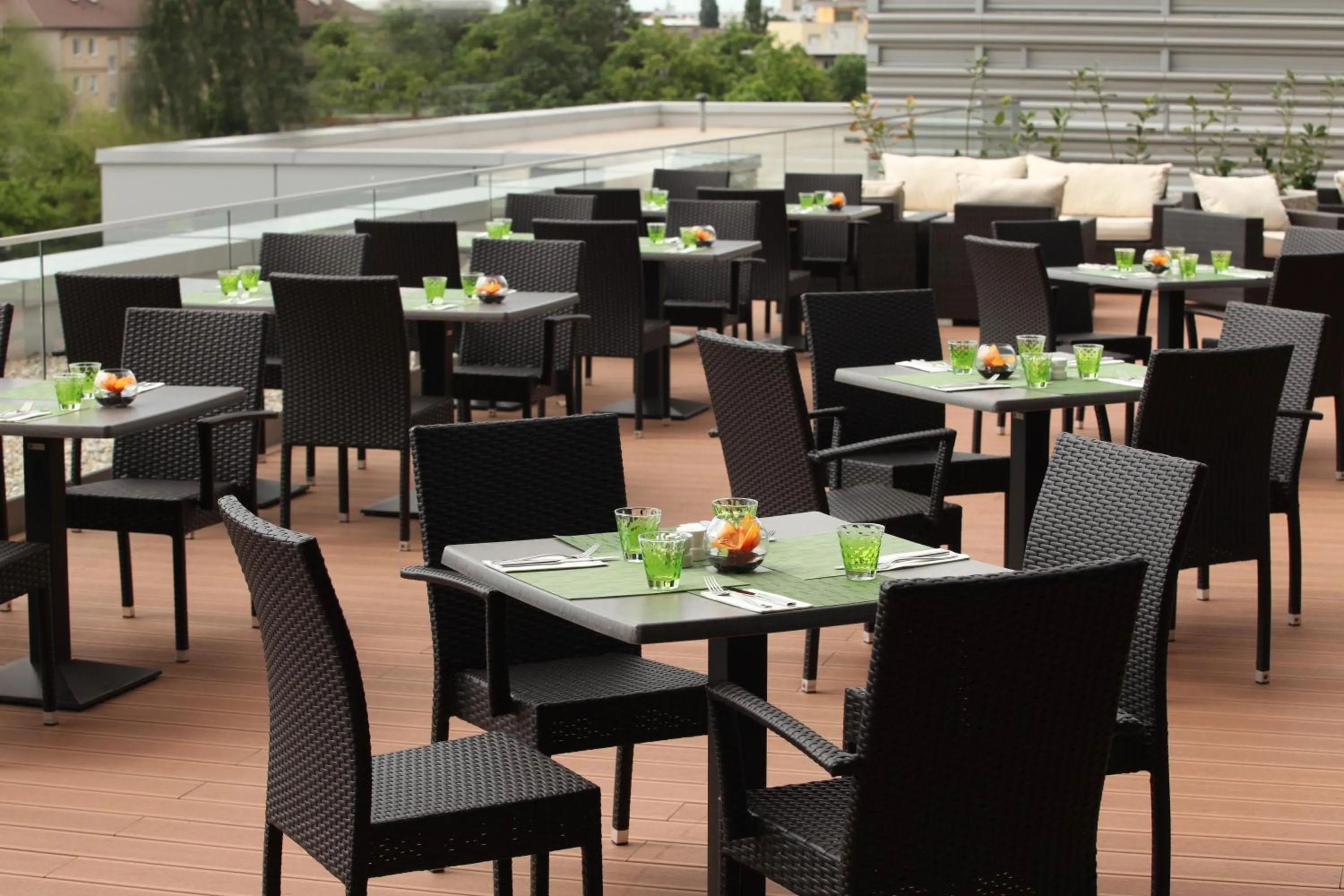 Restaurant/places to eat in Lindner Hotel Bratislava, part of JdV by Hyatt