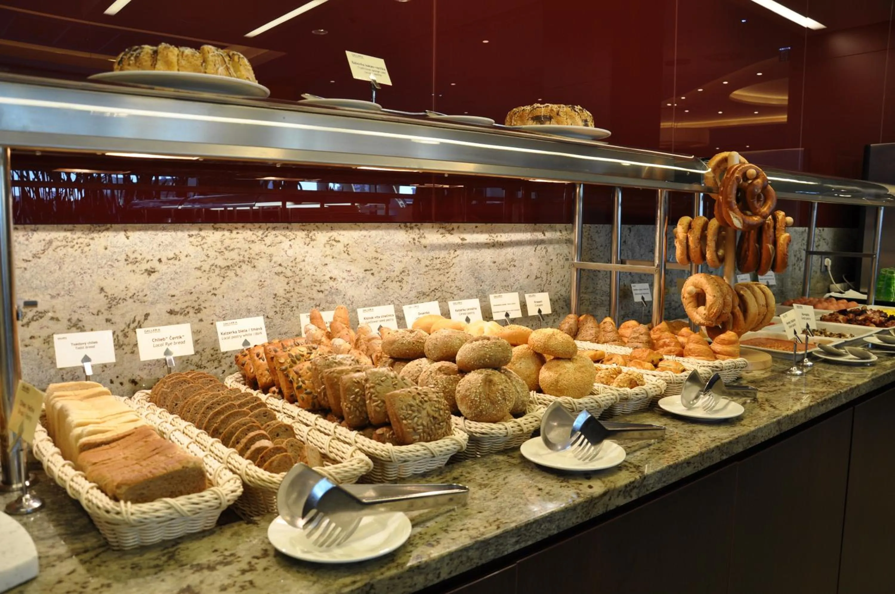 Restaurant/places to eat in Lindner Hotel Bratislava, part of JdV by Hyatt