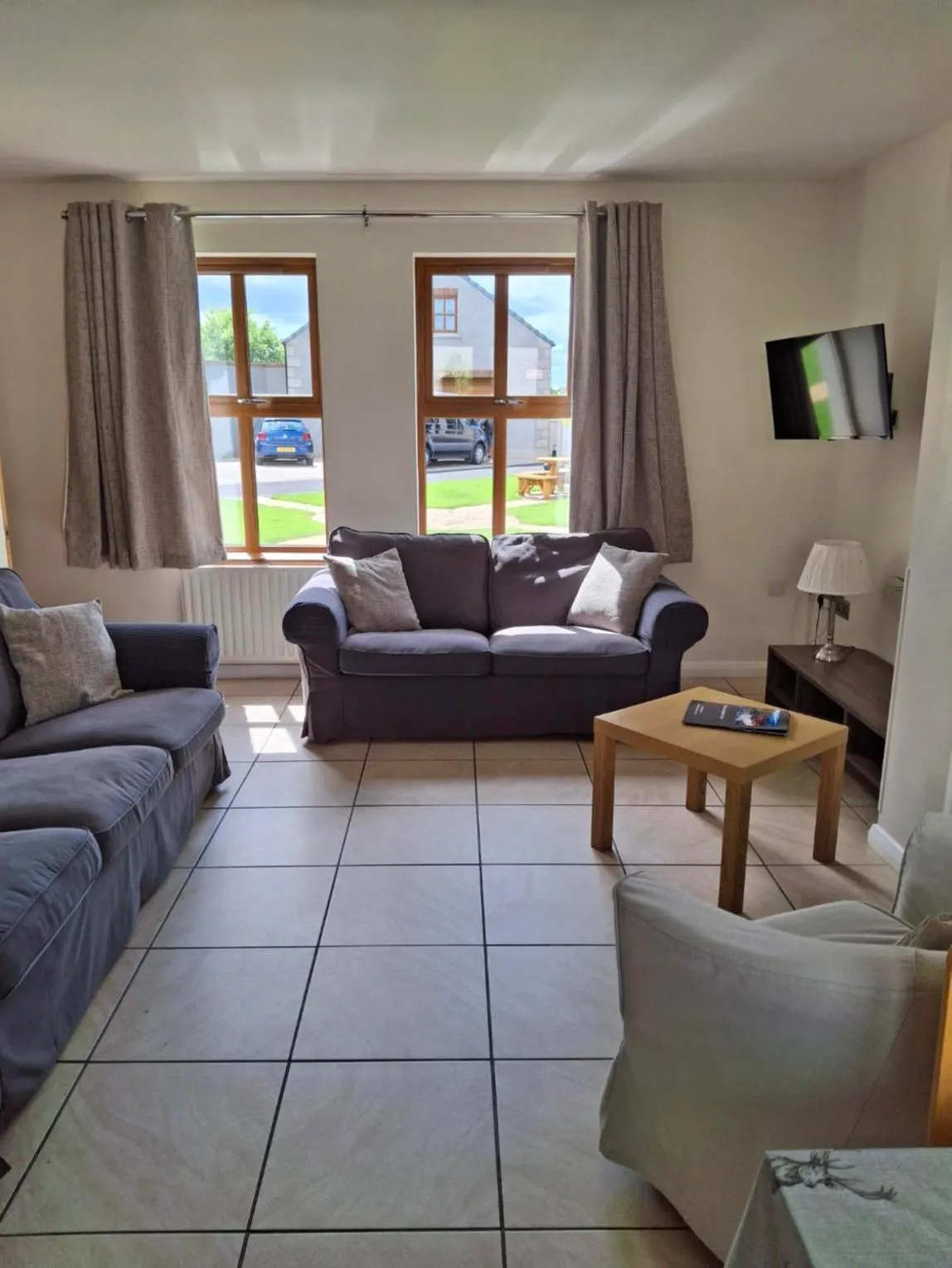 Living room in Ulster Cottages 4 miles From Portrush Bushmills Coleraine and Ballymoney