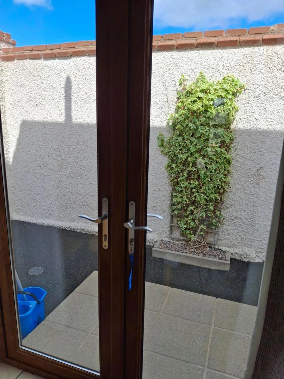 Patio in Ulster Cottages 4 miles From Portrush Bushmills Coleraine and Ballymoney