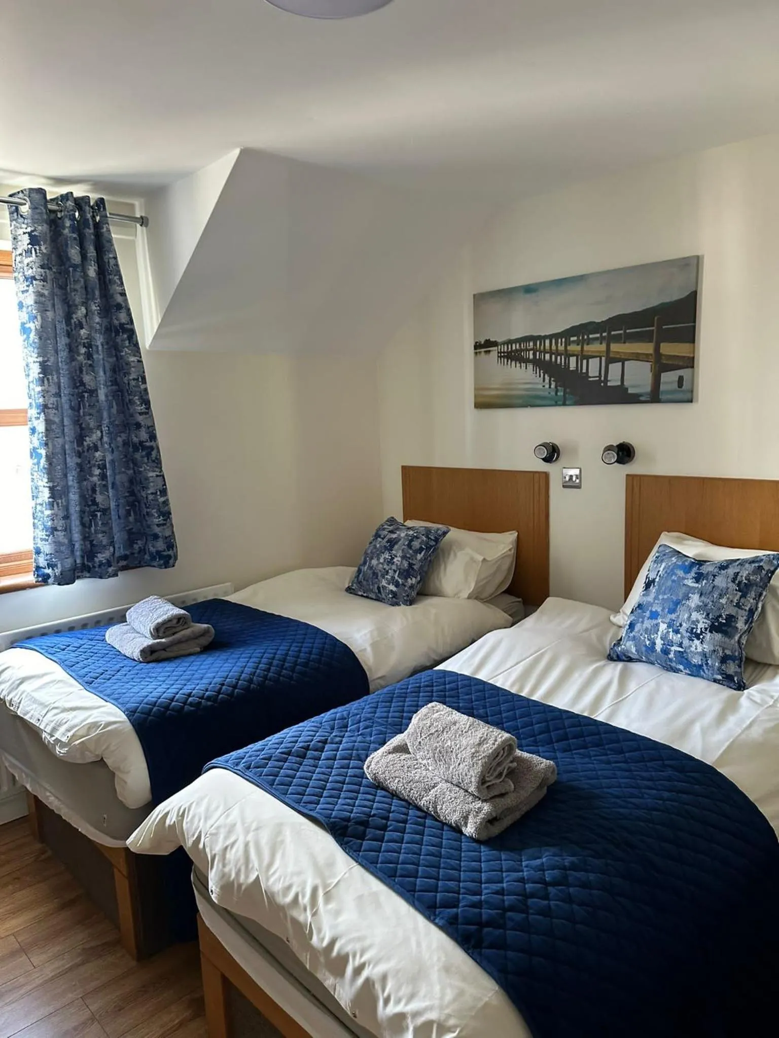 Bedroom, Bed in Ulster Cottages 4 miles From Portrush Bushmills Coleraine and Ballymoney