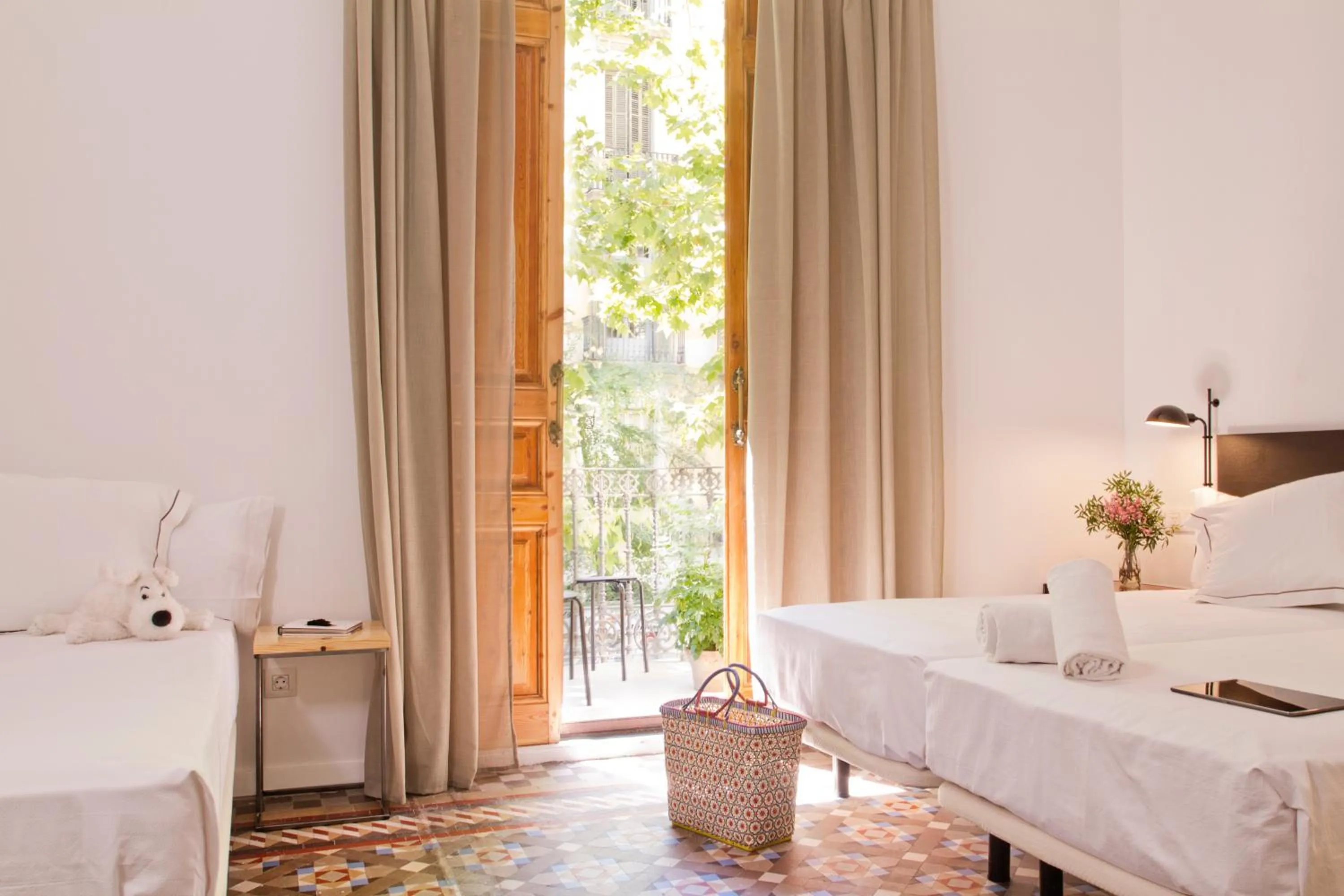 Balcony/Terrace, Bed in Som Nit Triomf