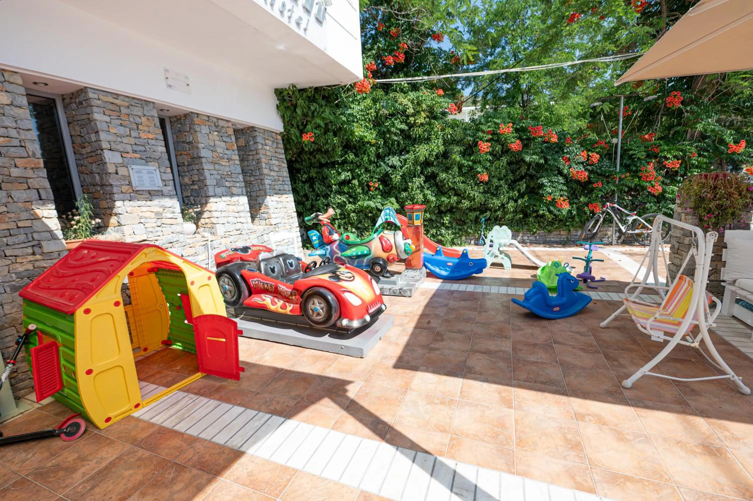 Children play ground in Hotel Pavlou