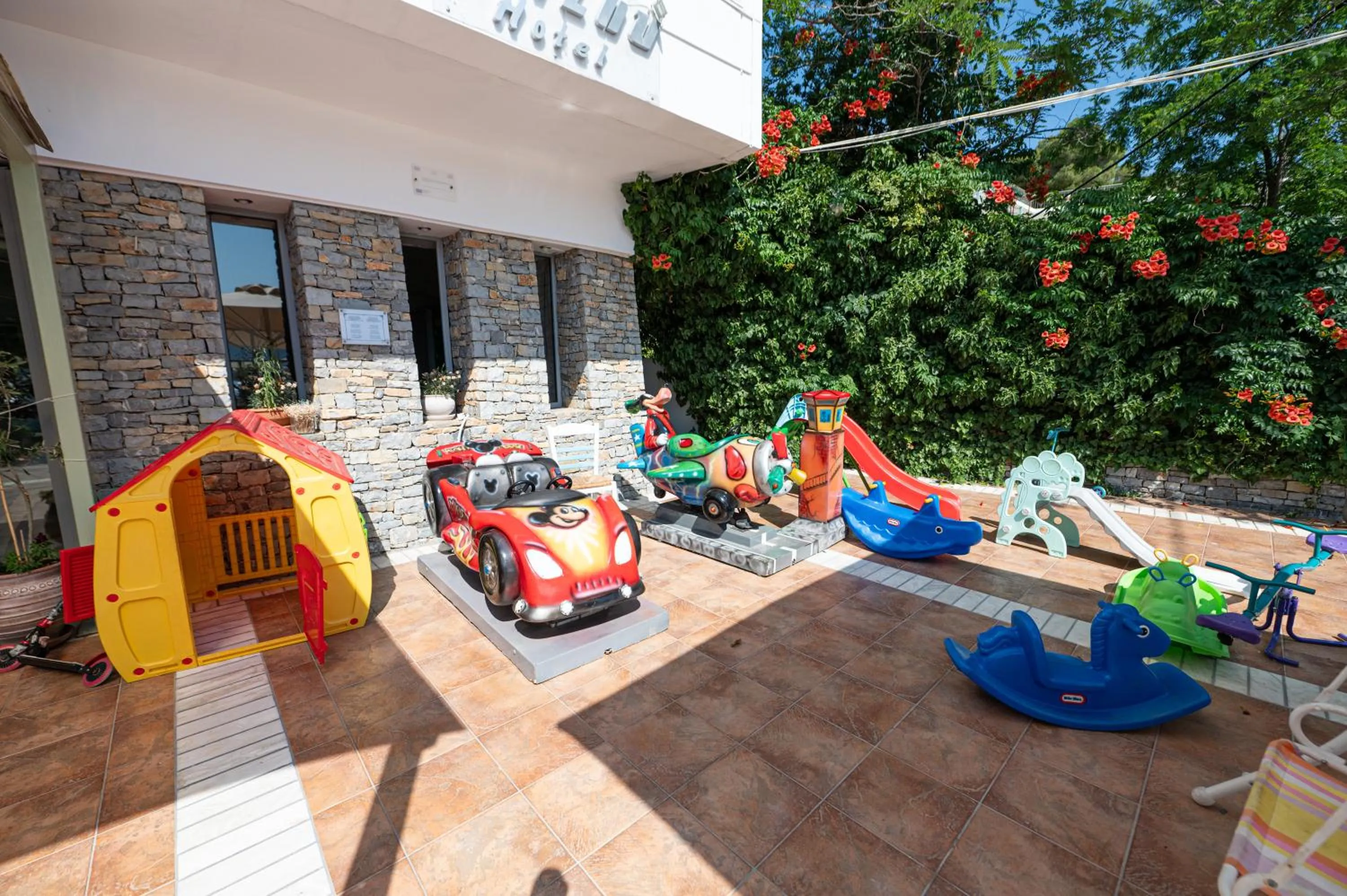 Children play ground in Hotel Pavlou