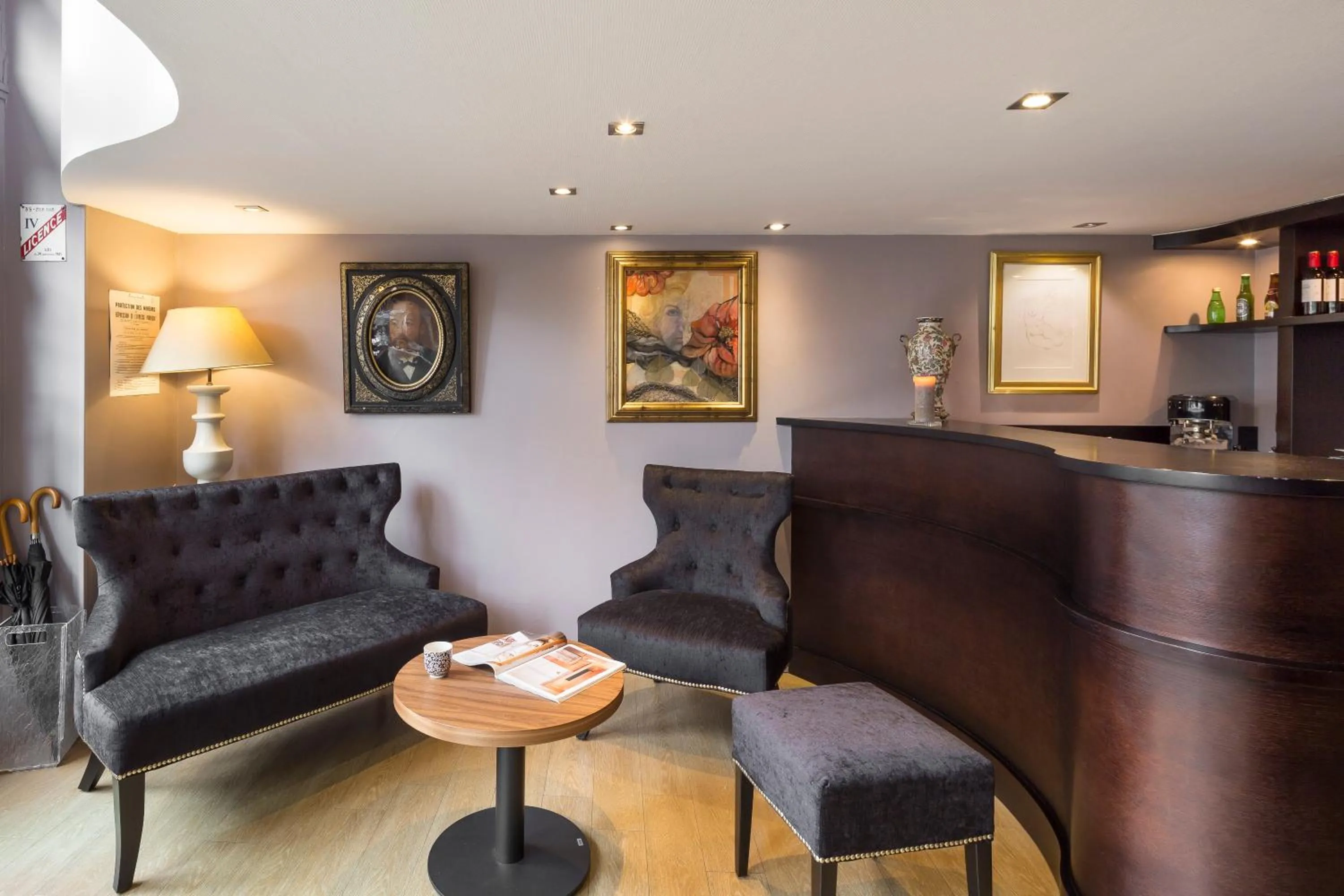 Living room in Logis Maison Vauban - Hotel St Malo