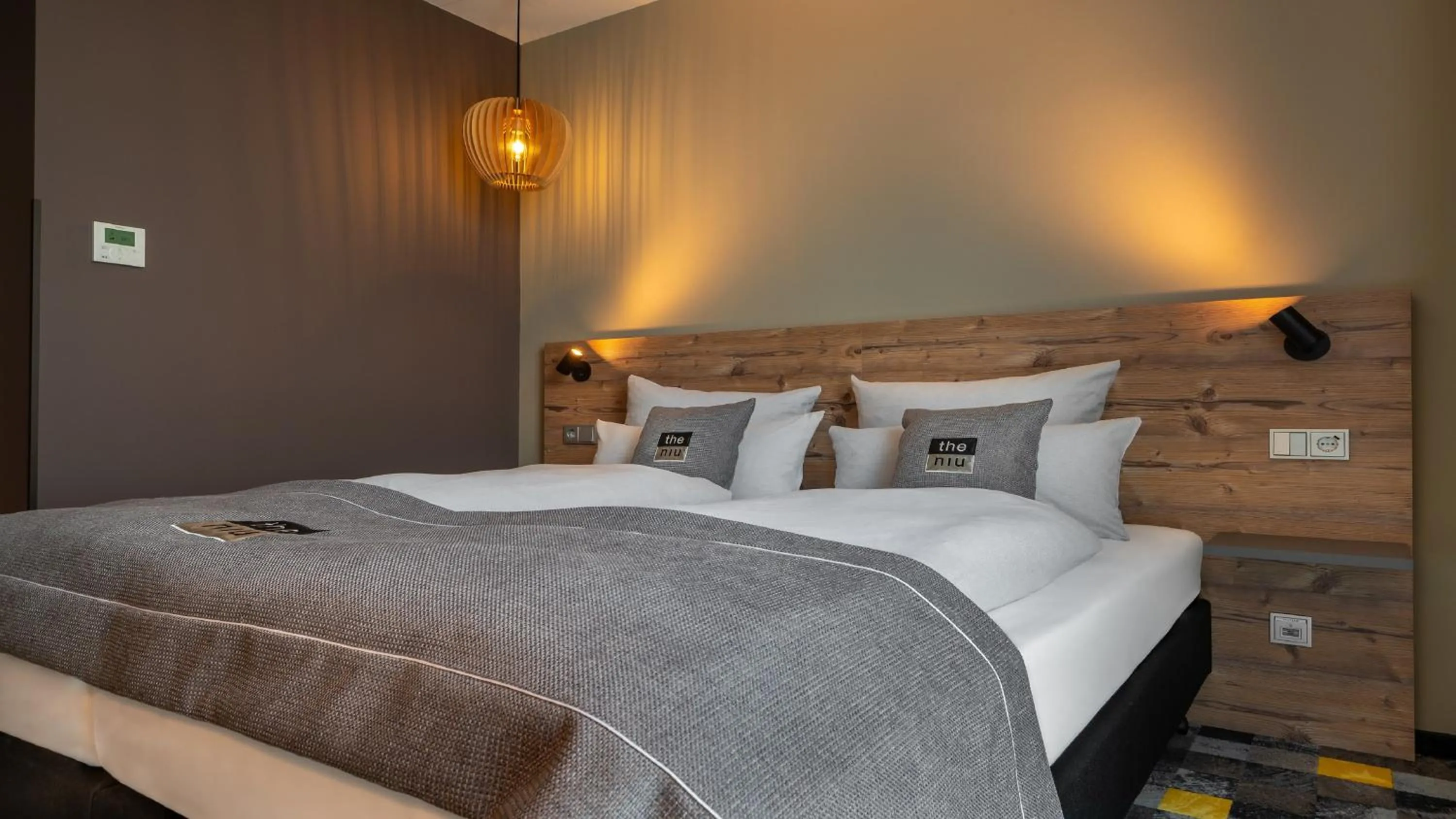 Photo of the whole room, Bed in Holiday Inn - the niu, Timber Esslingen by IHG