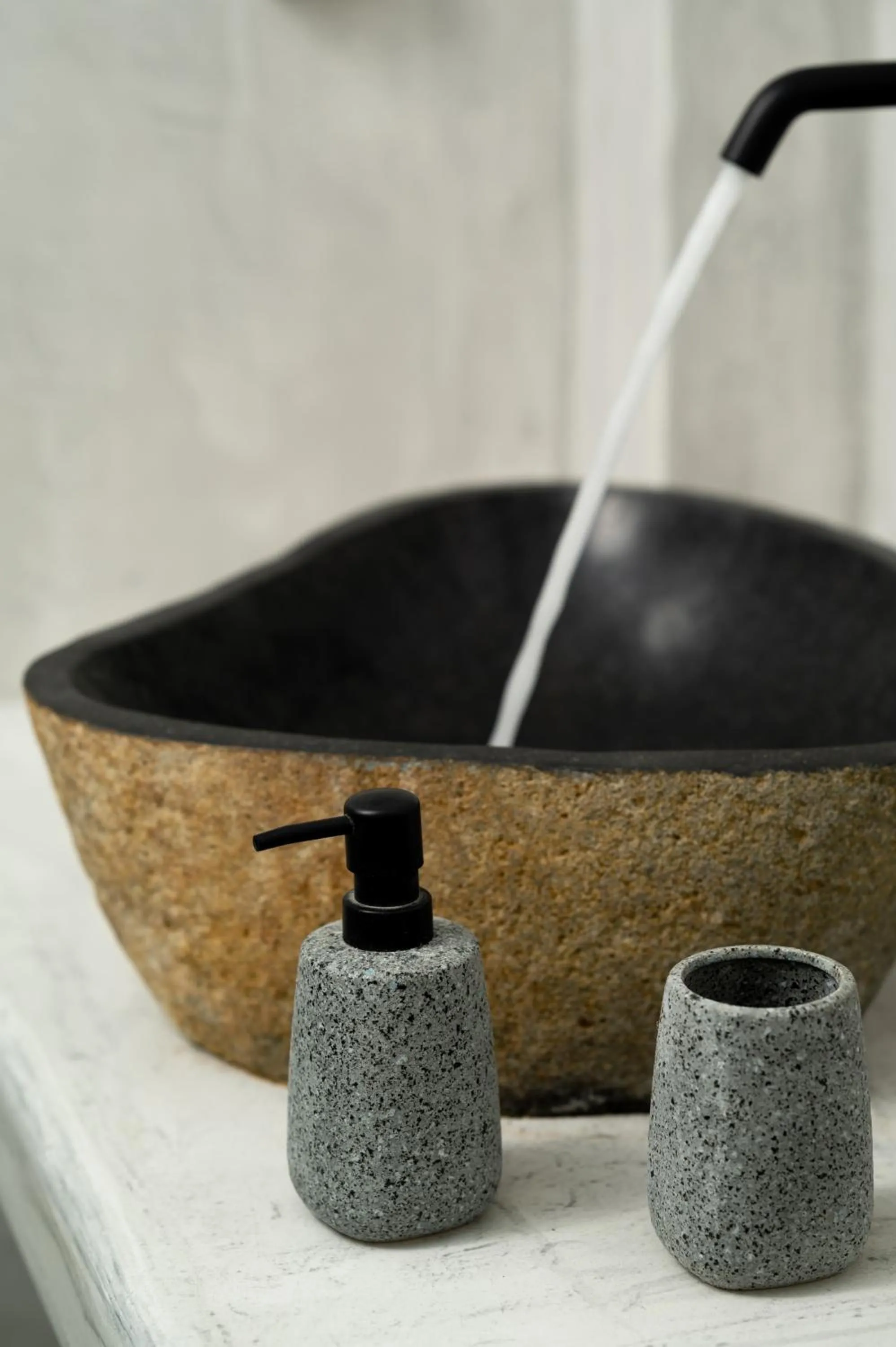 Bathroom in Villa Anemomilos Perissa