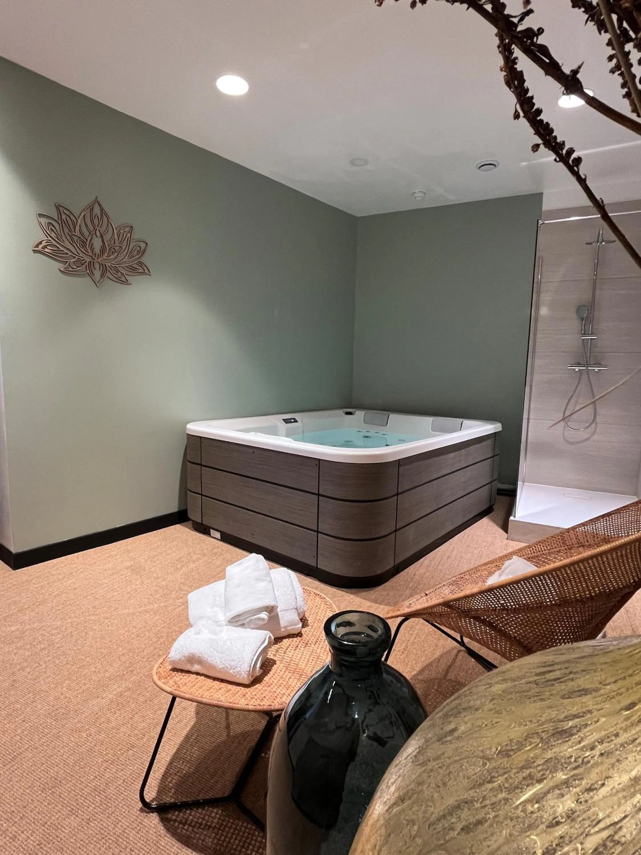 Hot Tub in Best Western L'Aquarium Arras Nord