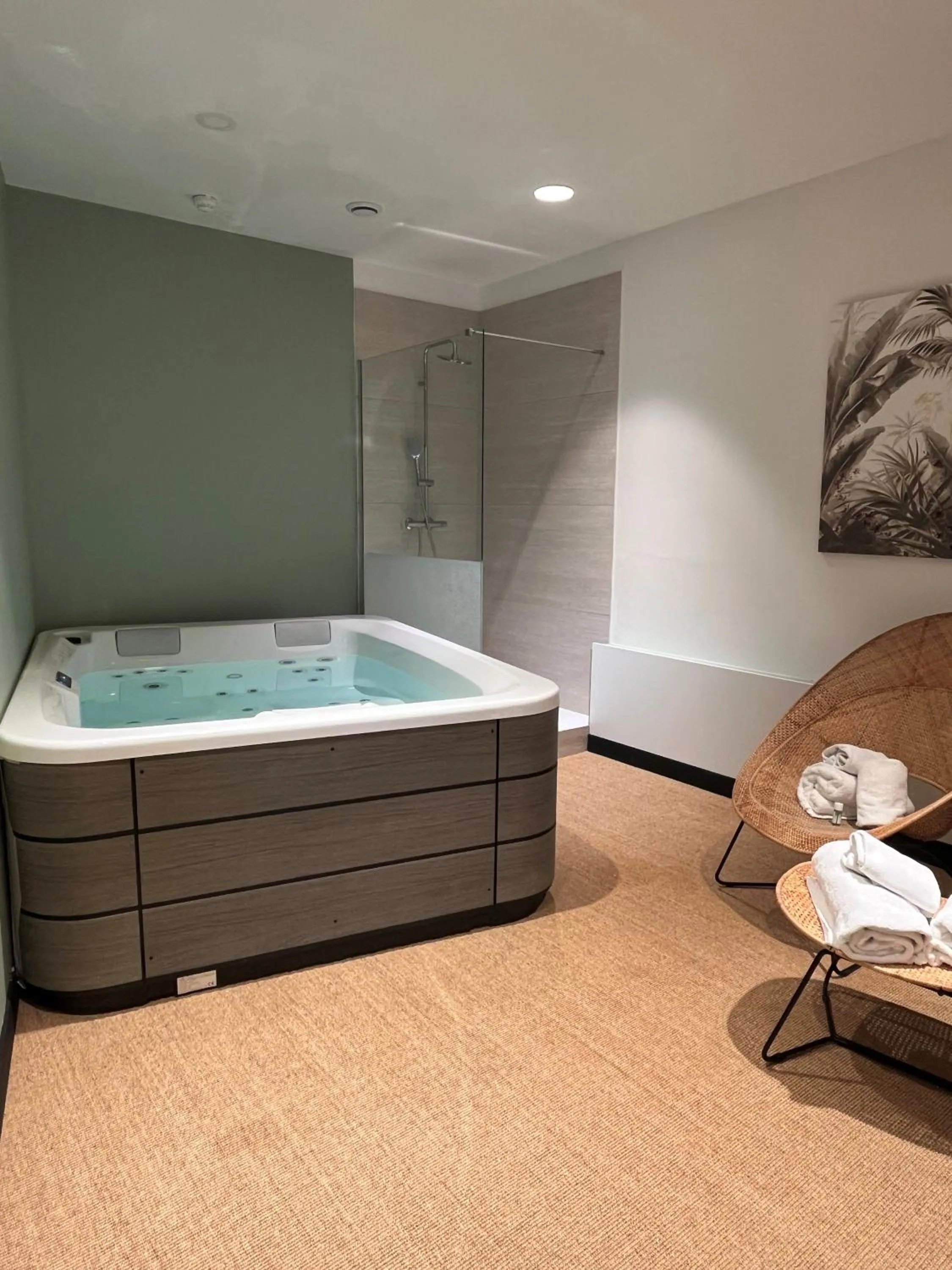 Hot Tub in Best Western L'Aquarium Arras Nord