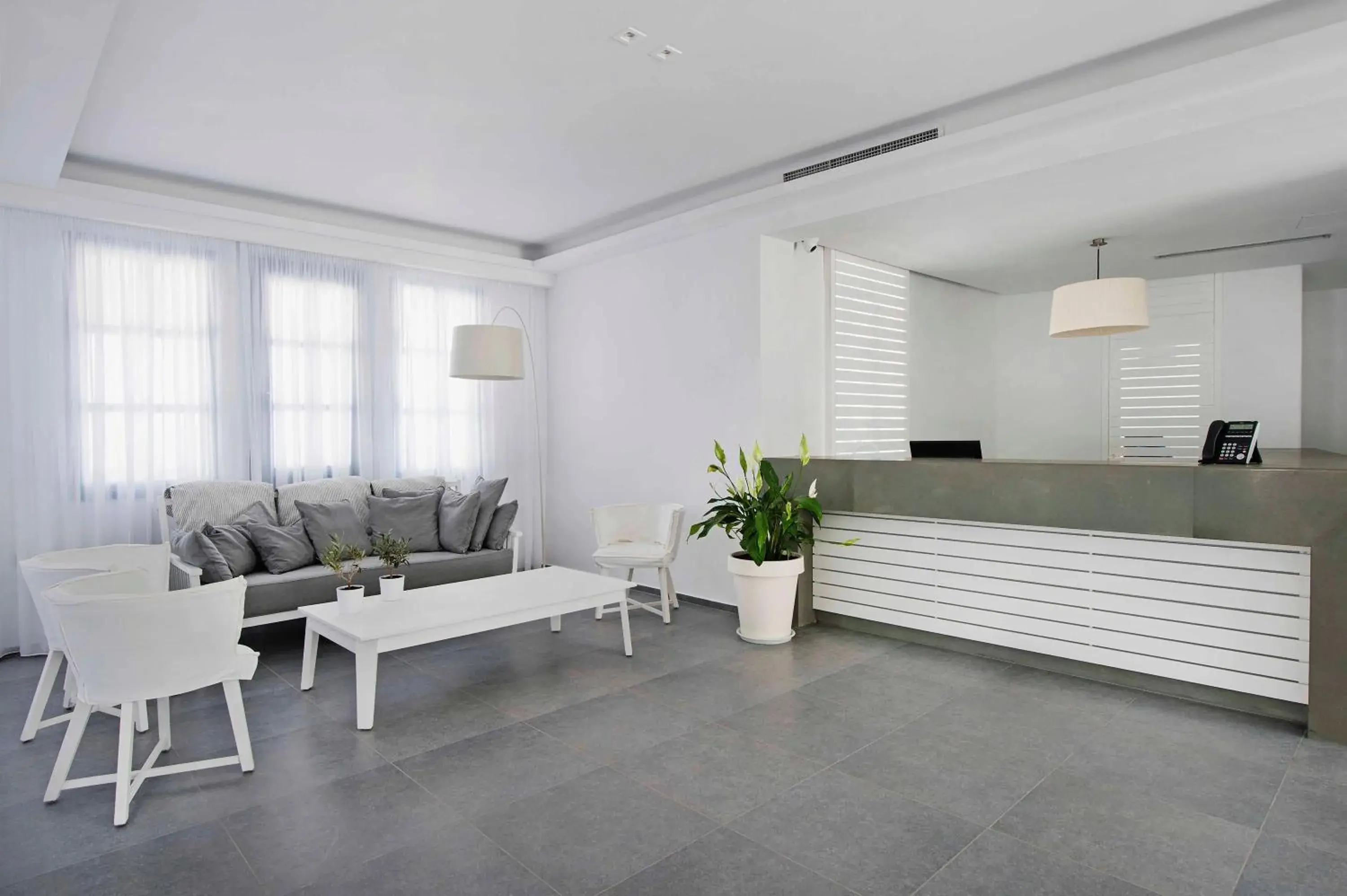 Lobby or reception in Acroterra Rosa Luxury Suites & Spa Lobby or reception in Acroterra Rosa Luxury Suites & Spa