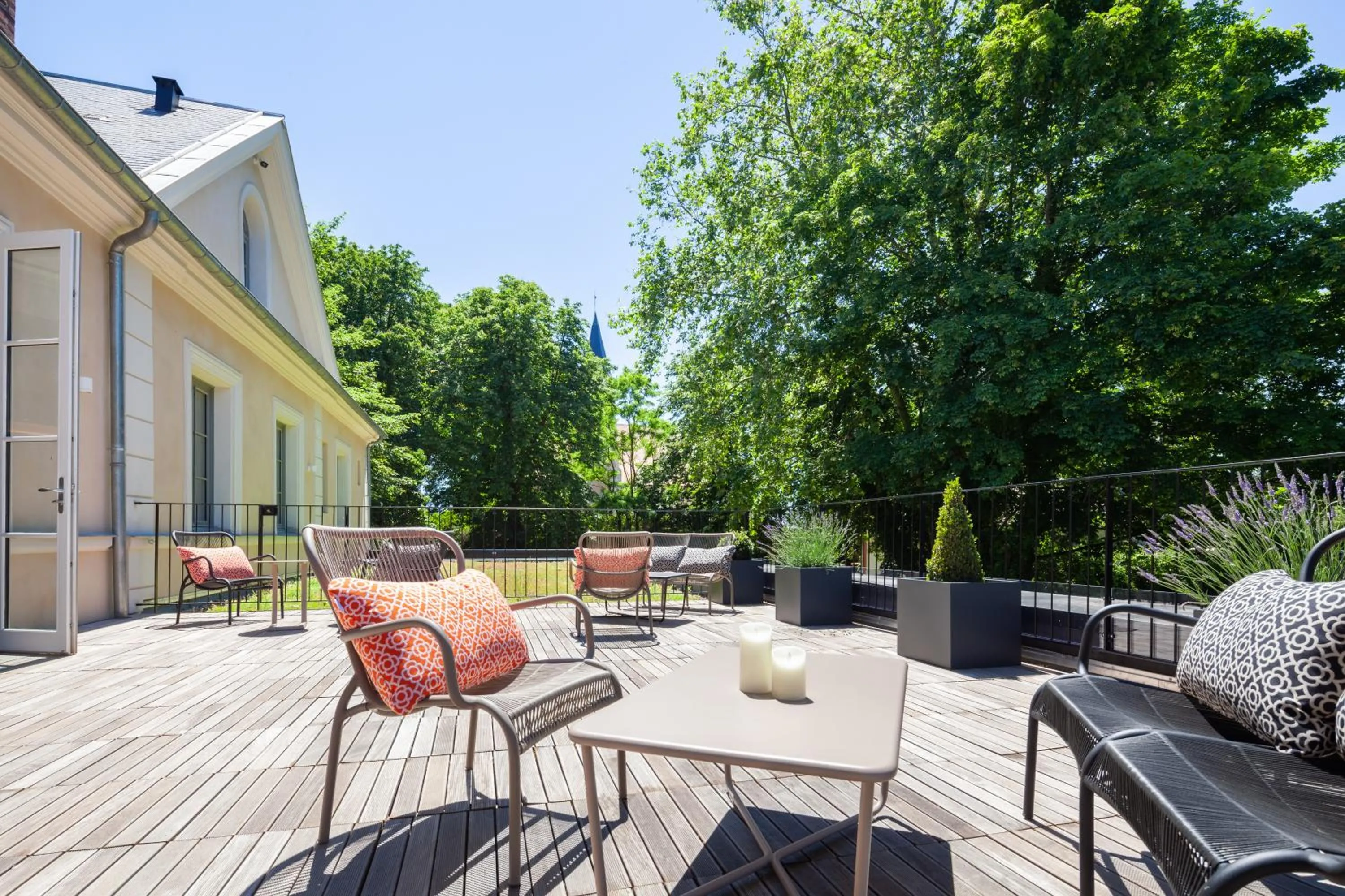 View (from property/room) in Demeures de Campagne Parc du Coudray - Barbizon