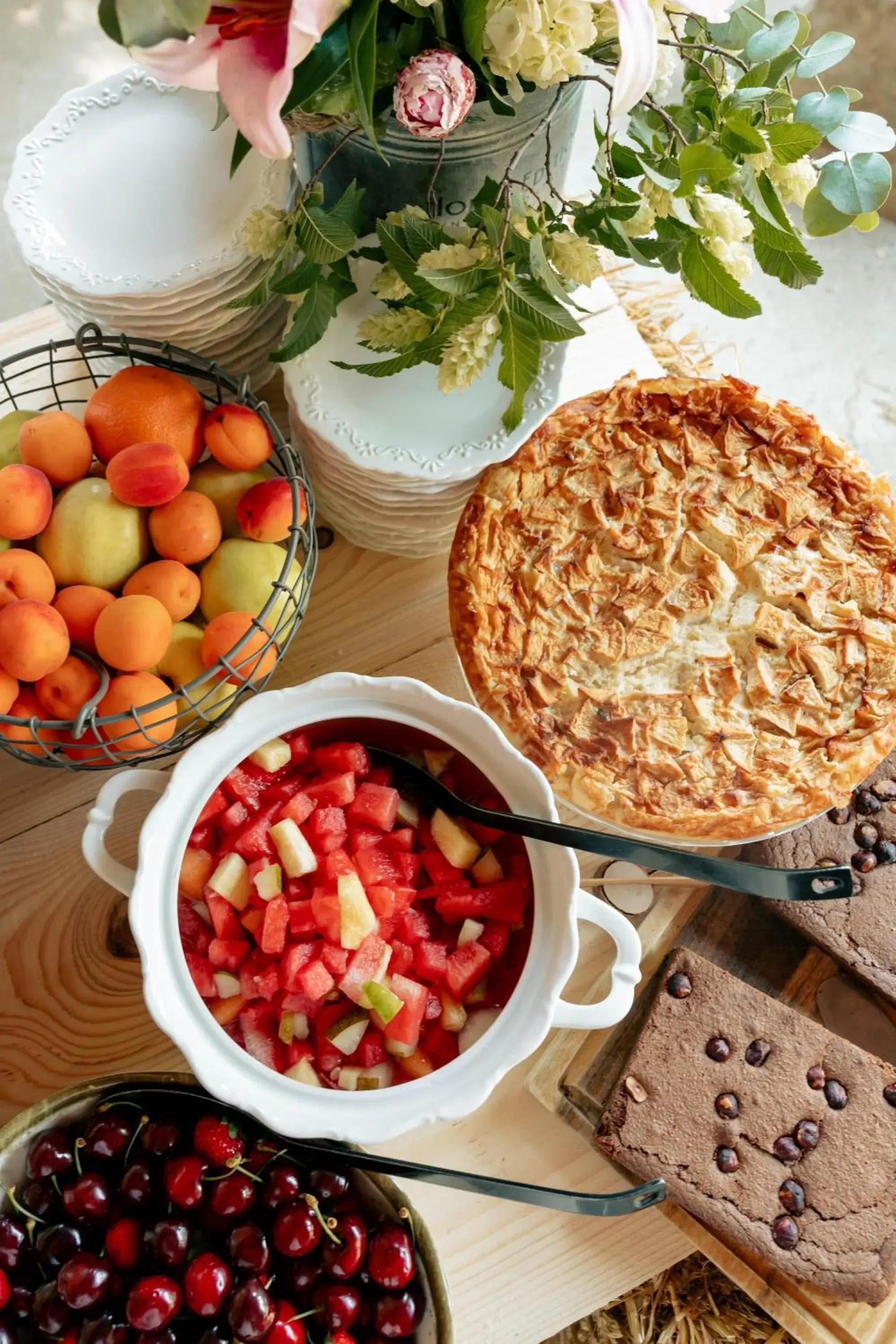 Breakfast in Demeures de Campagne Parc du Coudray - Barbizon Breakfast in Demeures de Campagne Parc du Coudray - Barbizon